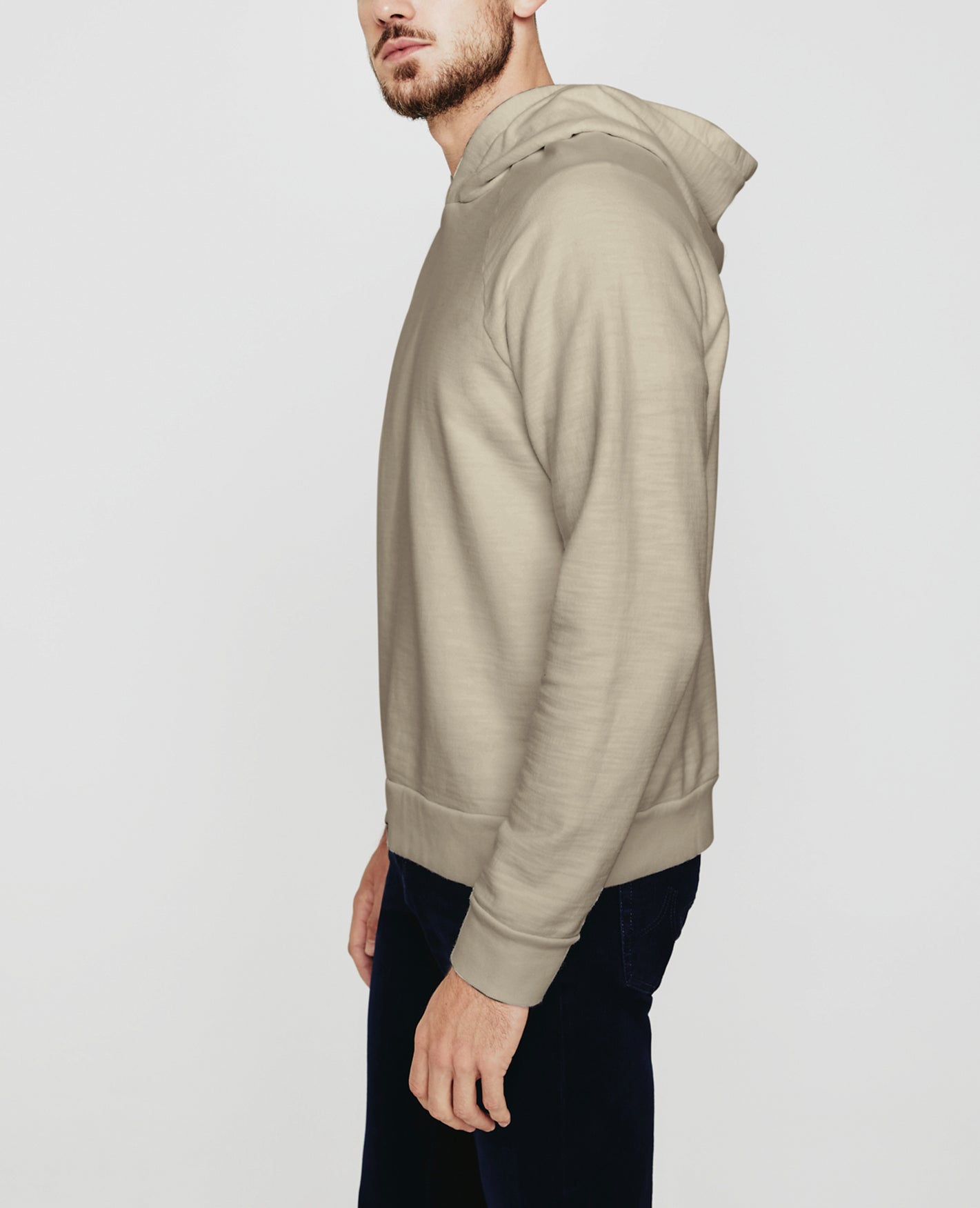 Curry Pullover Hoodie Ivory Dust Pullover Hoodie Men Tops Photo 4