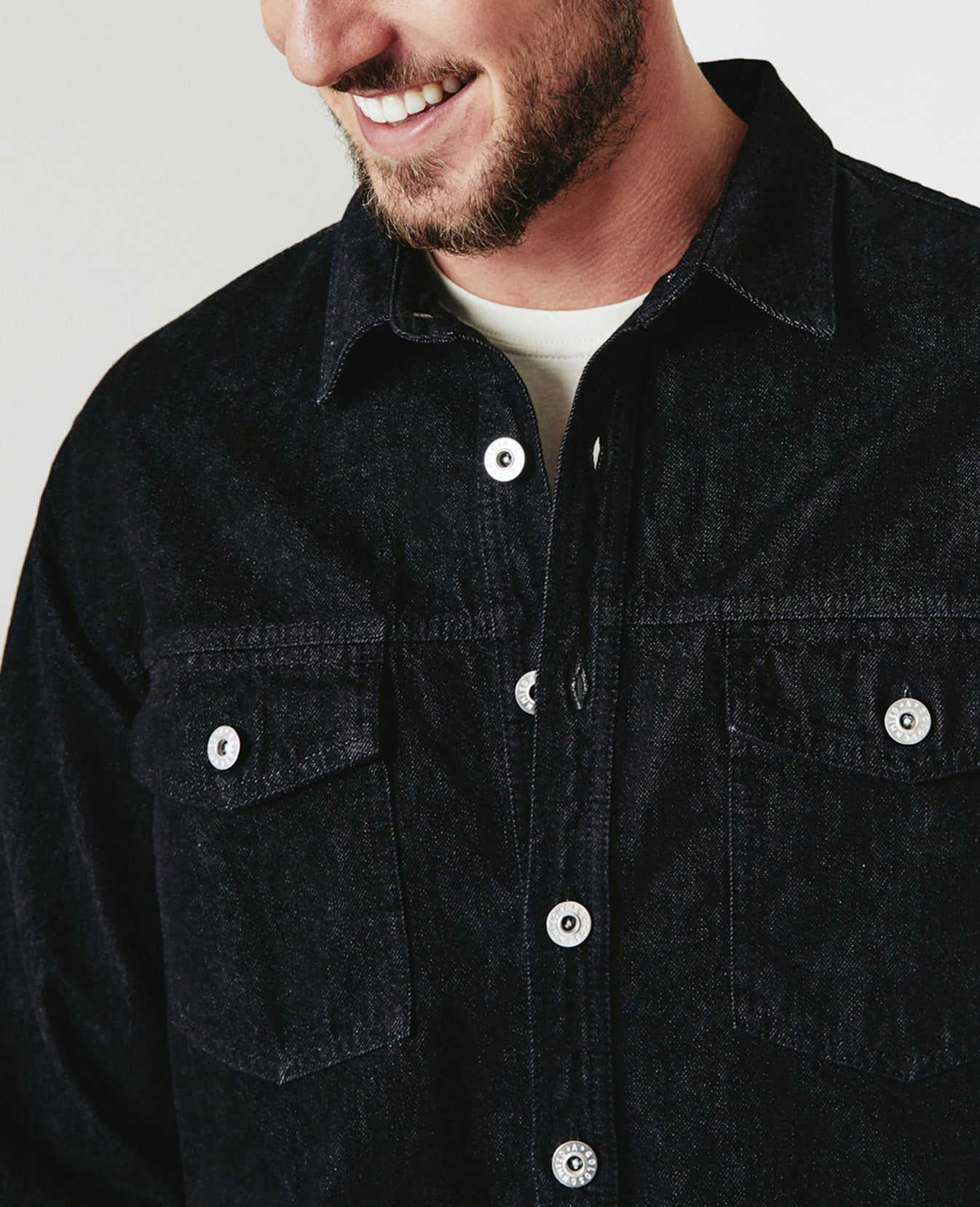 Elias Shirt Jacket Seabed Classic Overshirt Men Tops Photo 1