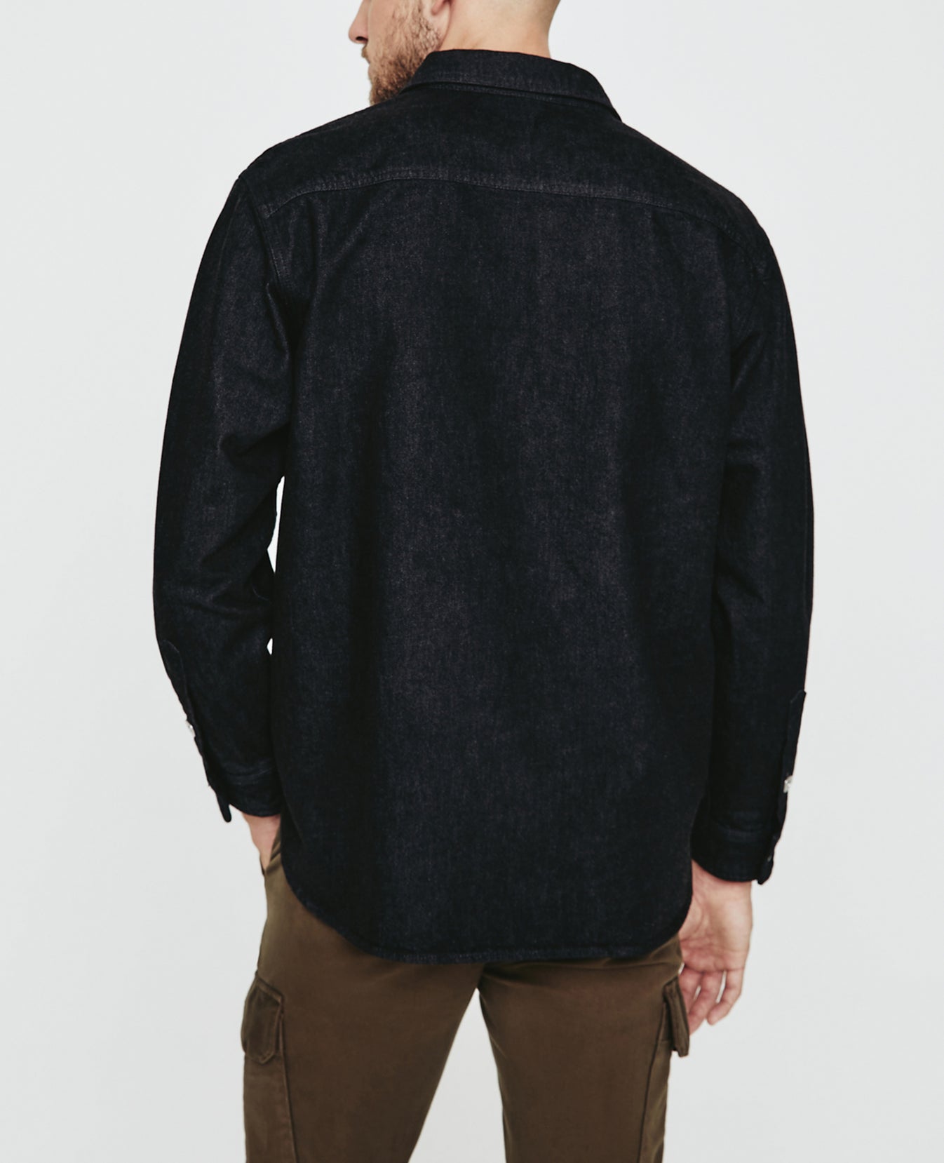 Elias Shirt Jacket Seabed Classic Overshirt Men Tops Photo 4