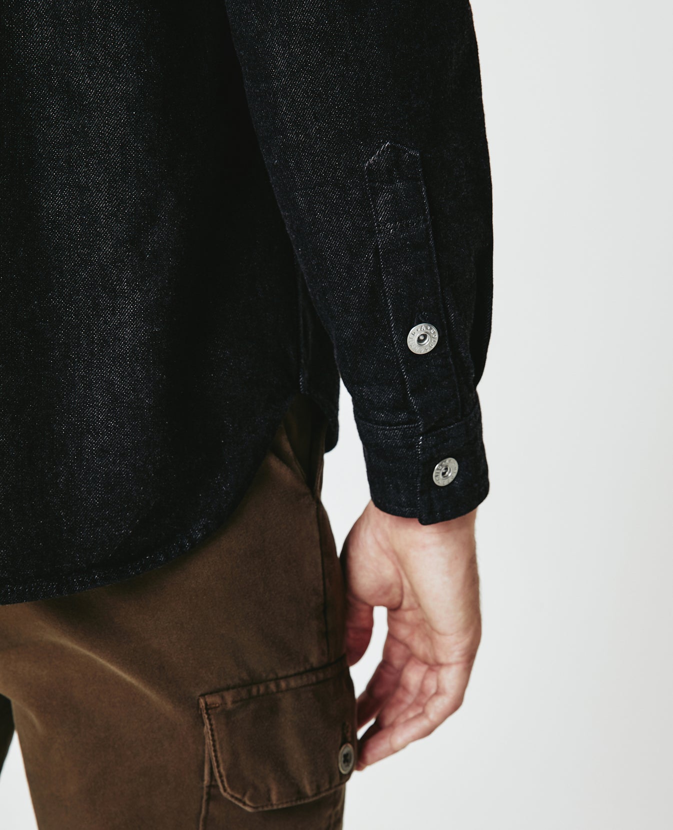 Elias Shirt Jacket Seabed Classic Overshirt Men Tops Photo 6