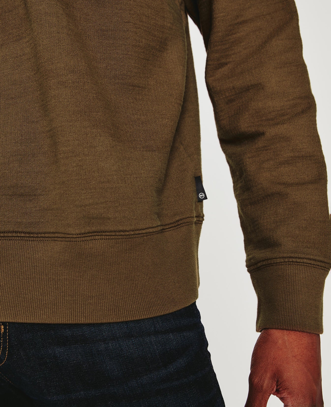 Arc Crew Oak Moss Relaxed Fit Crew Men Tops Photo 3