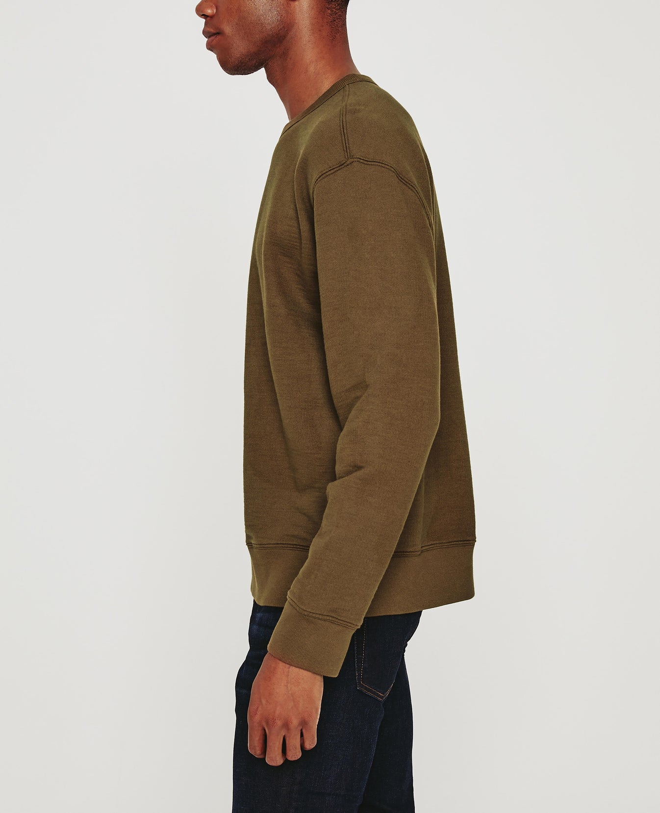 Arc Crew Oak Moss Relaxed Fit Crew Men Tops Photo 6