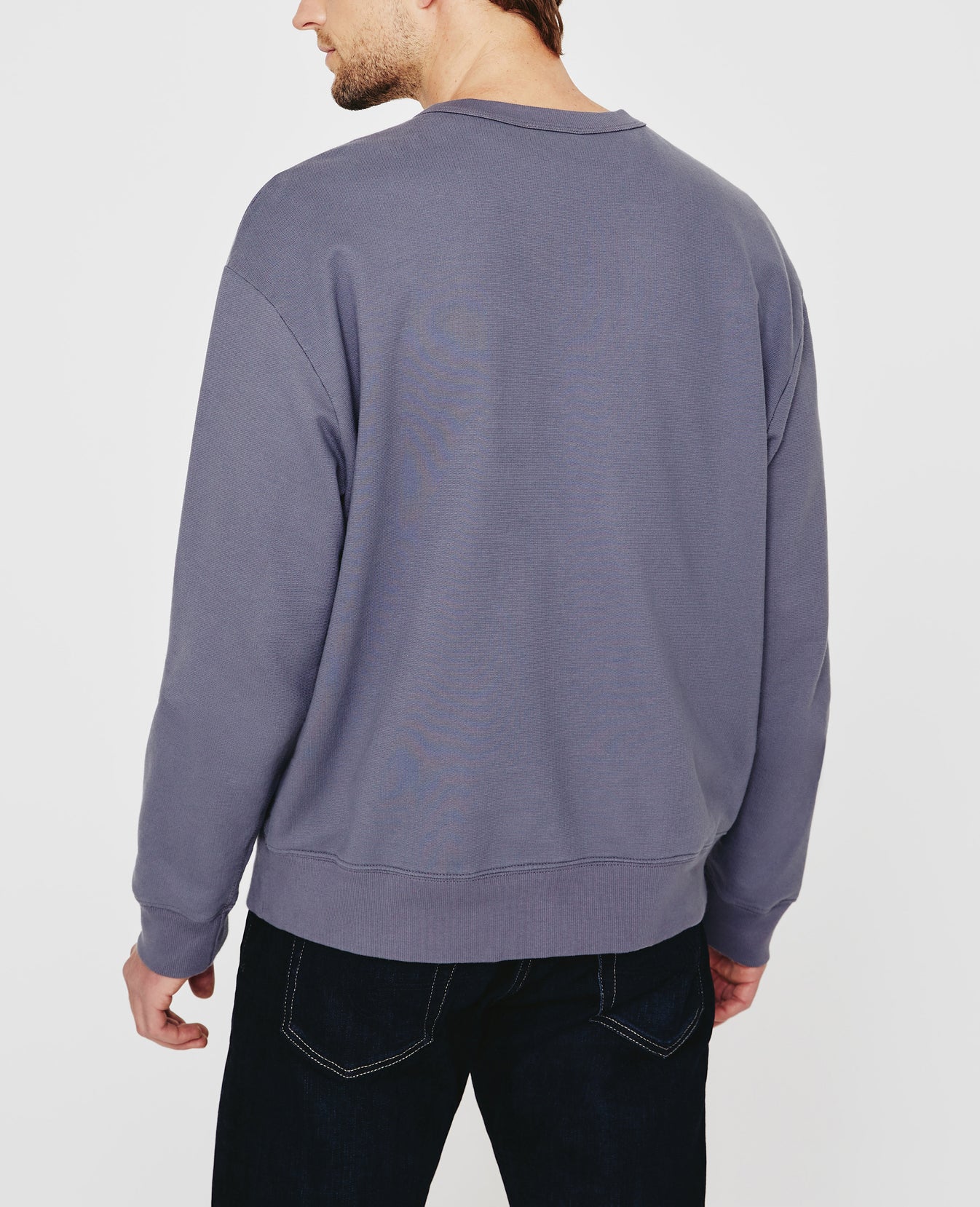 Arc Crew Desert Overcast Relaxed Crew Neck Men Tops Photo 1