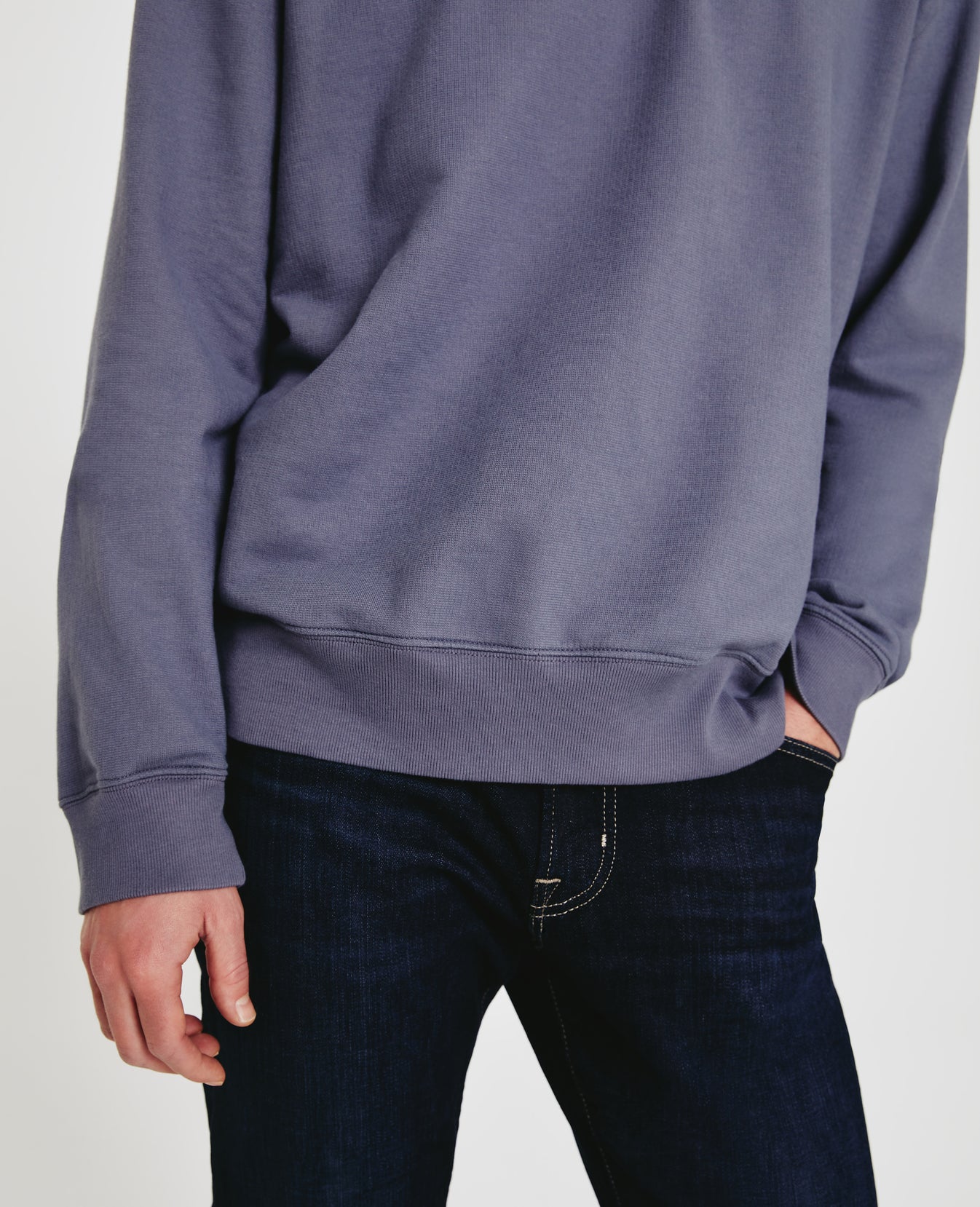 Arc Crew Desert Overcast Relaxed Crew Neck Men Tops Photo 6