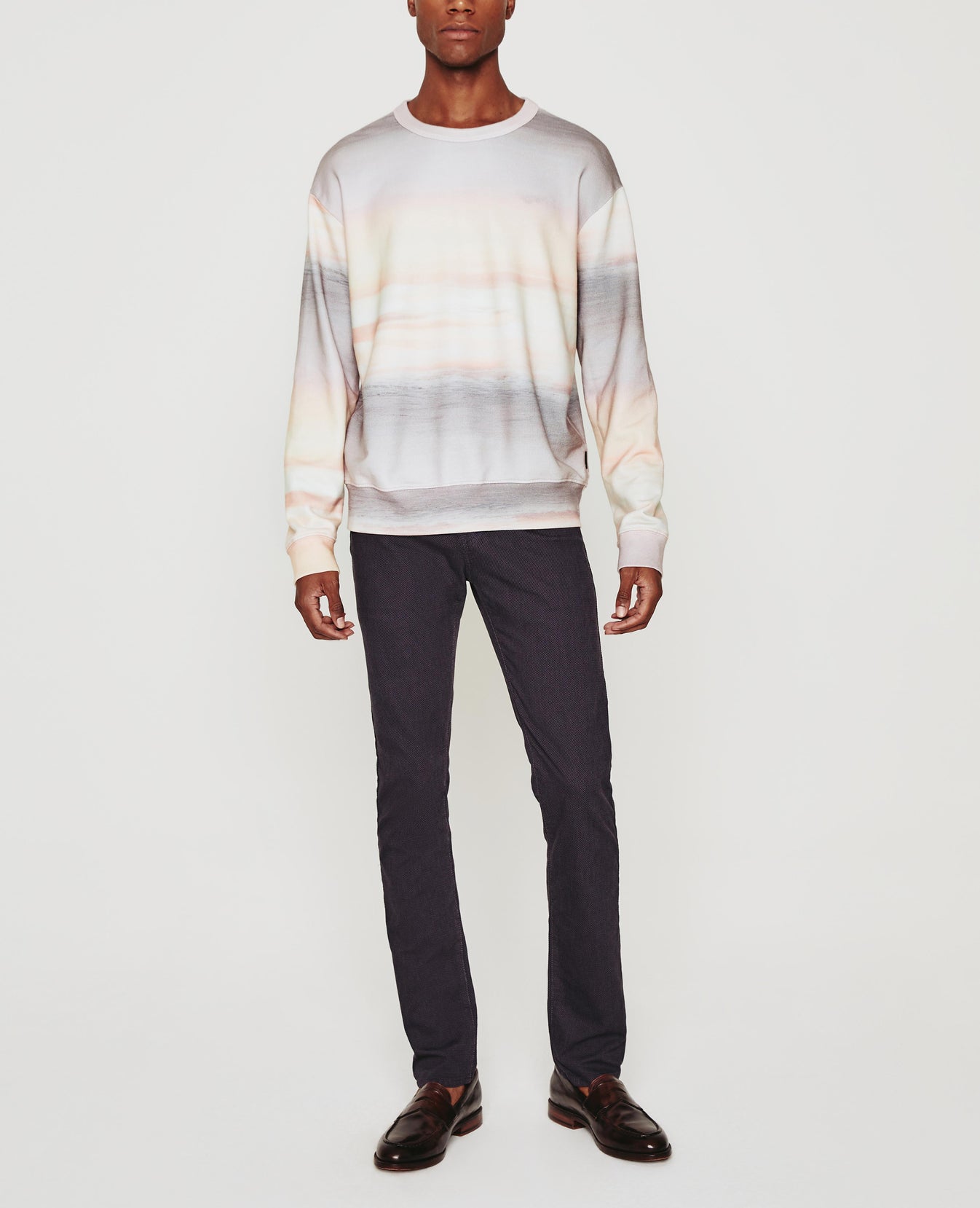 Arc Crew Sunset Dream Multicolor Relaxed Fit Crew Men Tops Photo 2