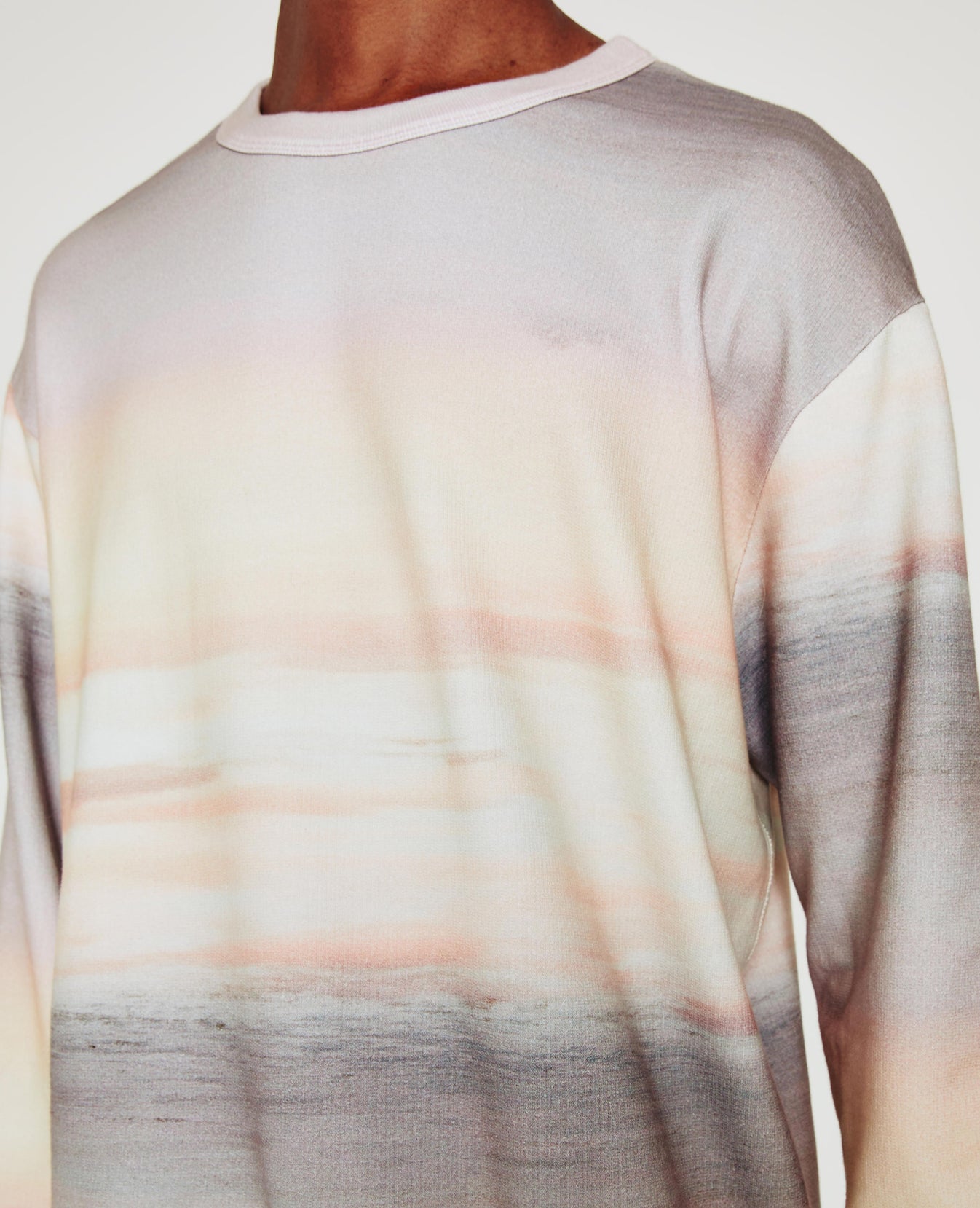 Arc Crew Sunset Dream Multicolor Relaxed Fit Crew Men Tops Photo 3