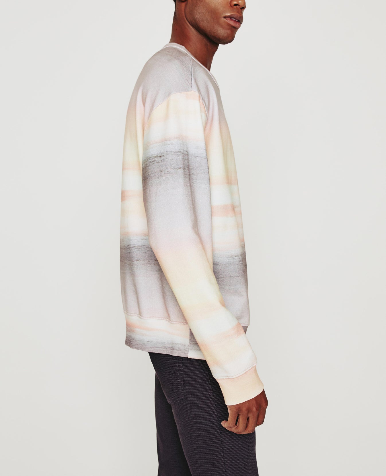 Arc Crew Sunset Dream Multicolor Relaxed Fit Crew Men Tops Photo 6