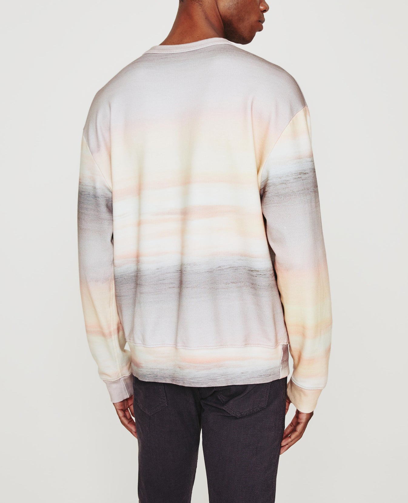 Arc Crew Sunset Dream Multicolor Relaxed Fit Crew Men Tops Photo 6