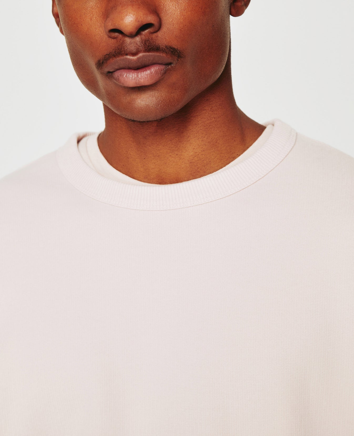 Arc Crew Vintage Pink Relaxed Crew Neck Men Top Photo 3