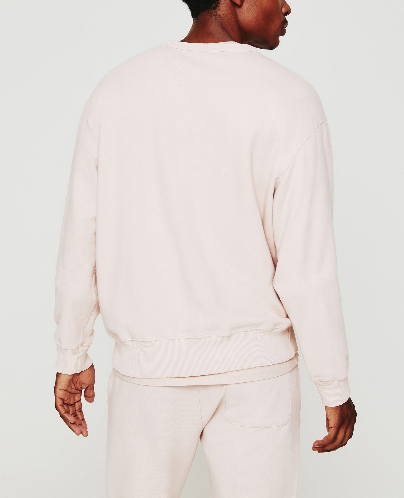 Arc Crew Vintage Pink Relaxed Crew Neck Men Top Photo 6