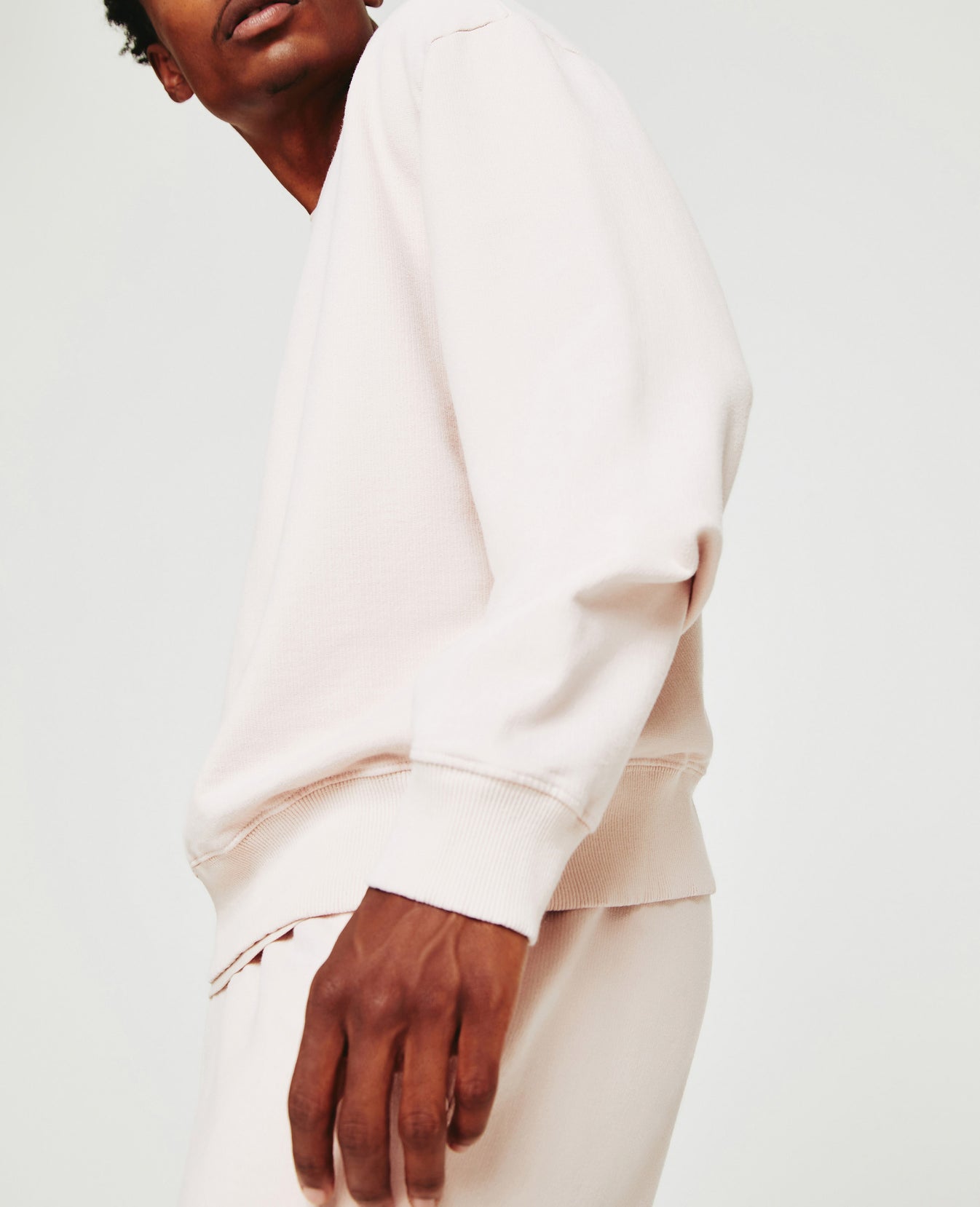 Arc Crew Vintage Pink Relaxed Crew Neck Men Top Photo 8