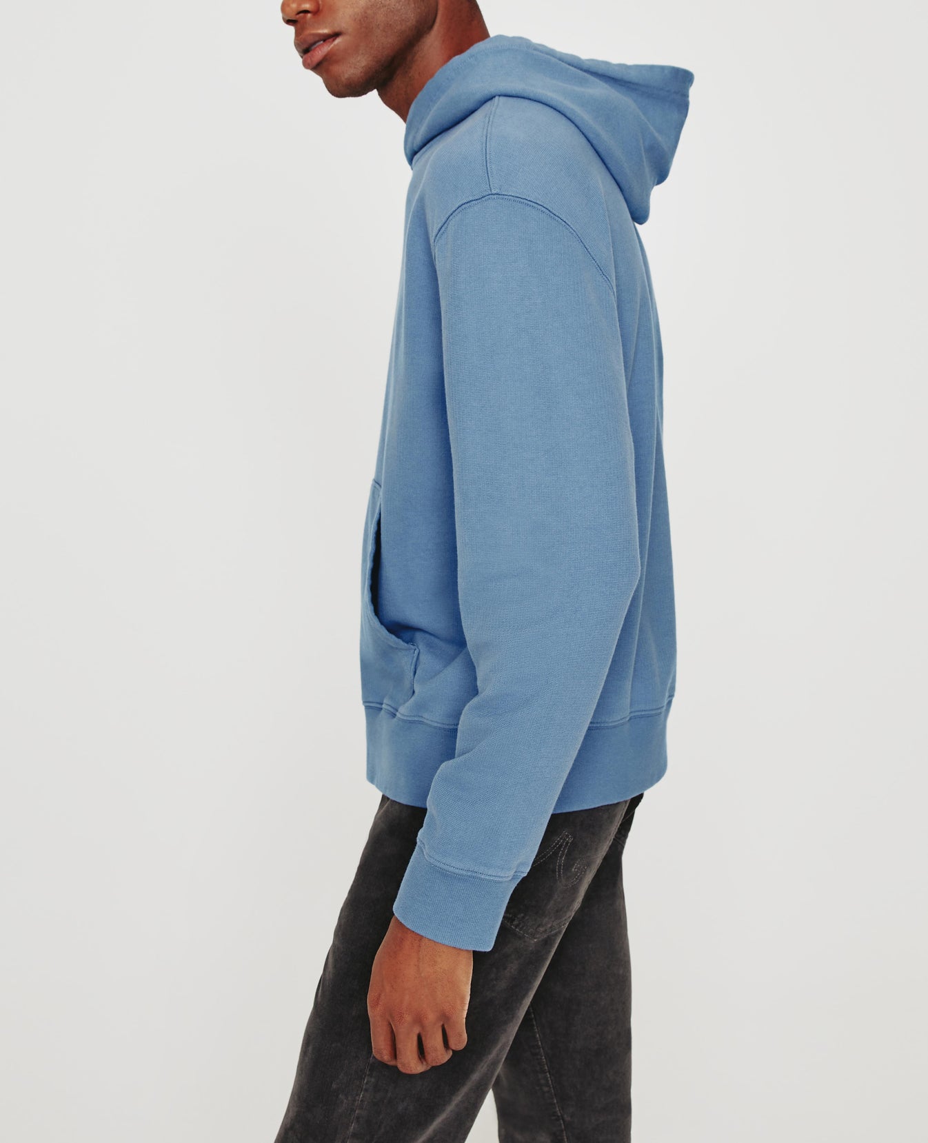 Arc Hoodie Laguna Blue Relaxed Fit Hoodie Men Tops Photo 1