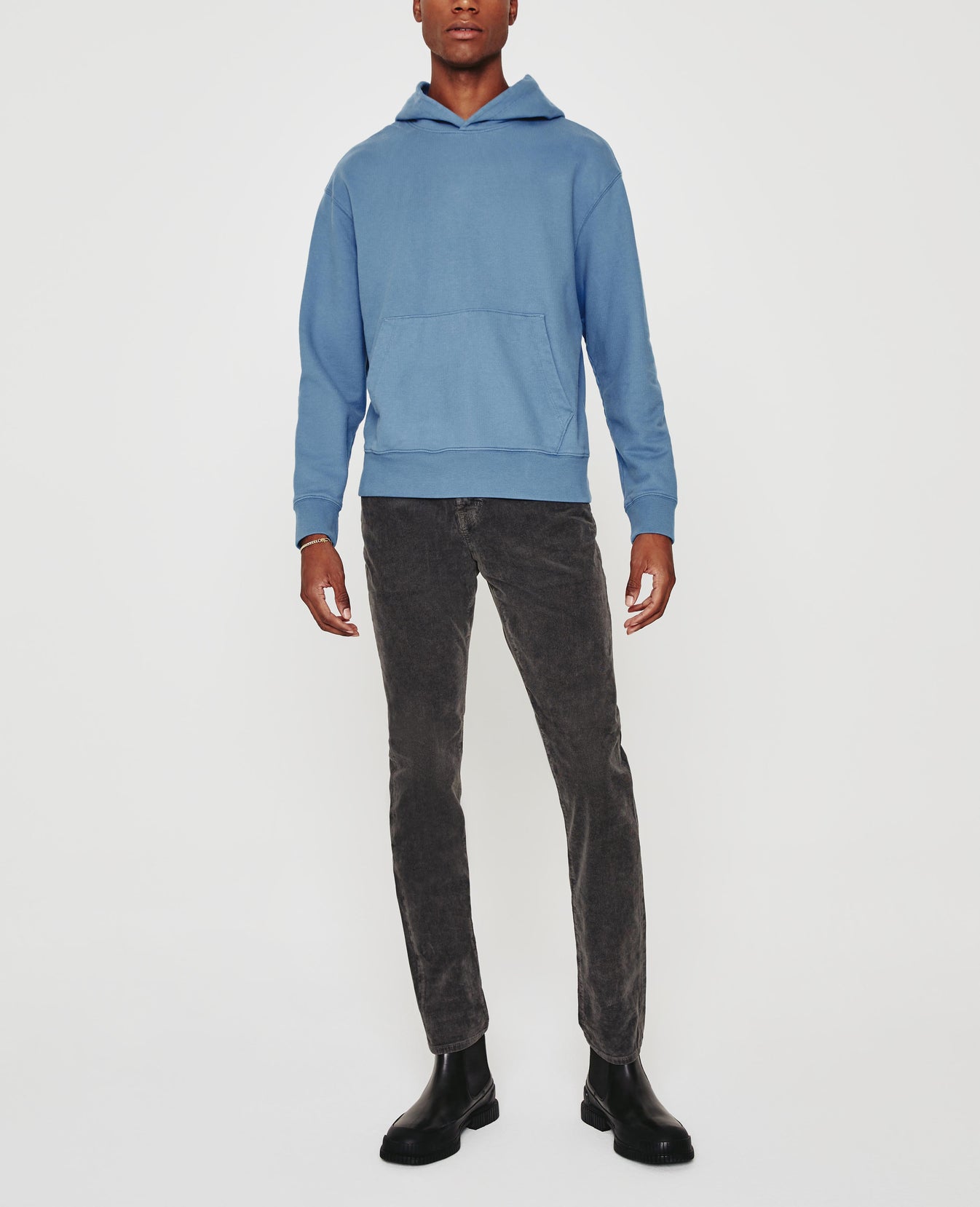 Arc Hoodie Laguna Blue Relaxed Fit Hoodie Men Tops Photo 6