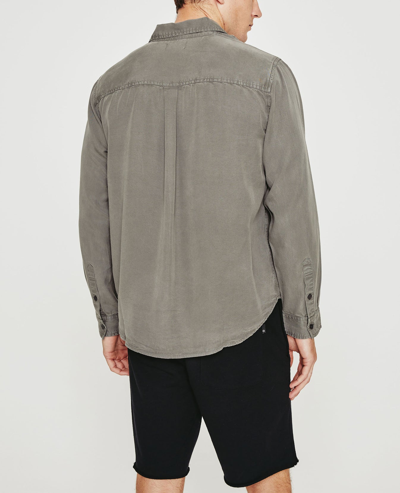 Aiden Shirt Light Sterling mens Top Photo 6