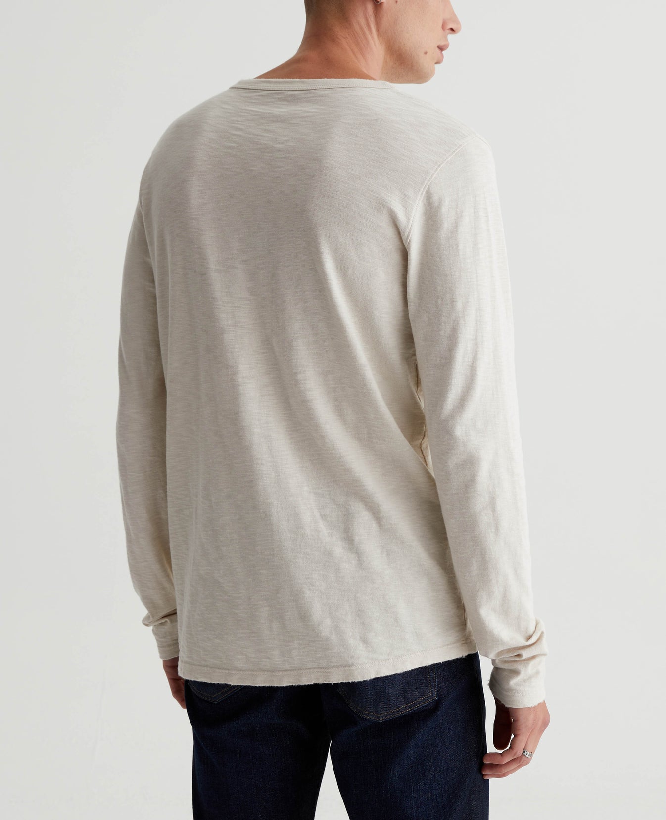 Bryce Long Sleeve Henley 5 Years Dried Spring Mens Top Photo 6