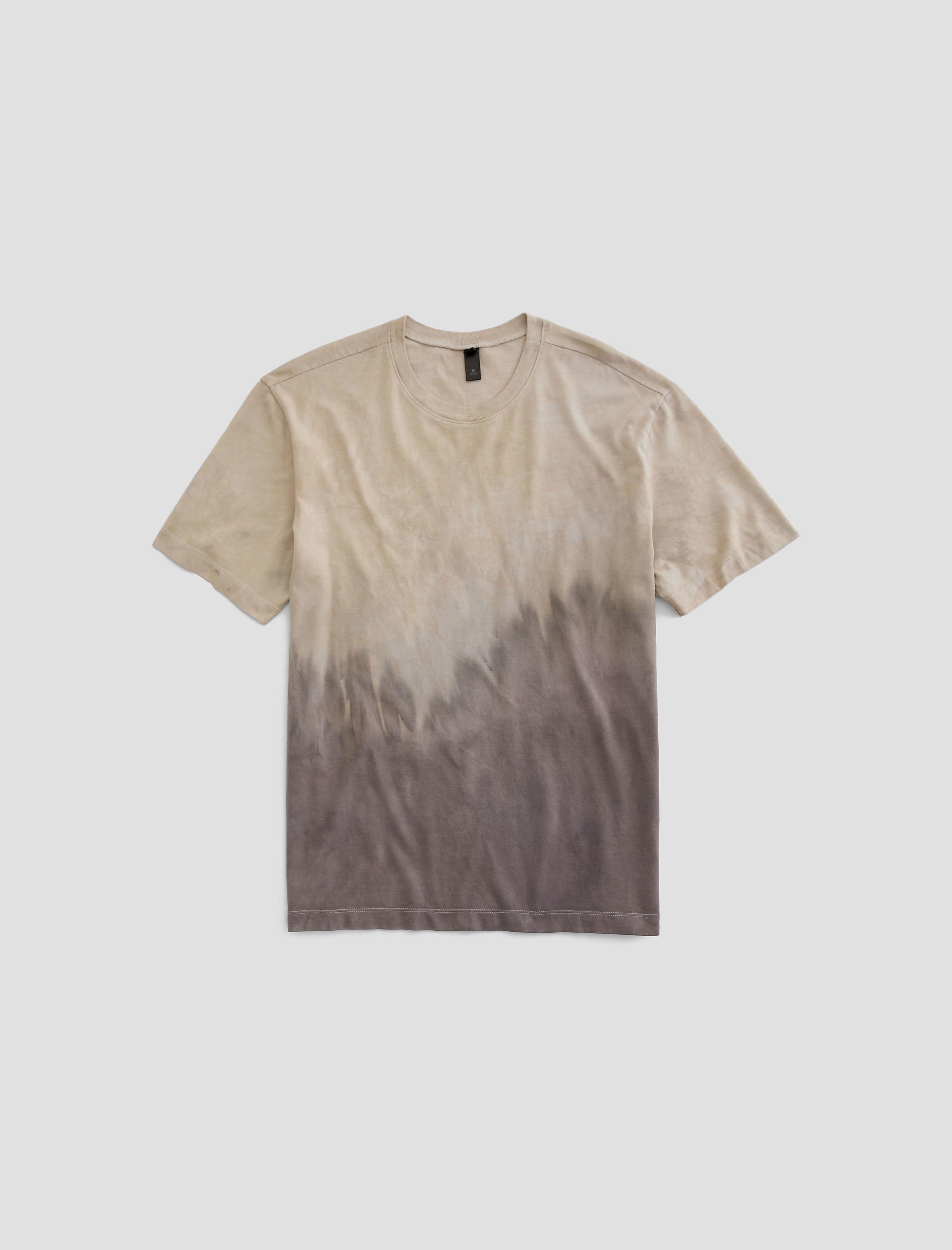 Wesley Crew Natural Dye Grey Multi Earth Day Collection Relaxed T shirt Men Top Photo 9