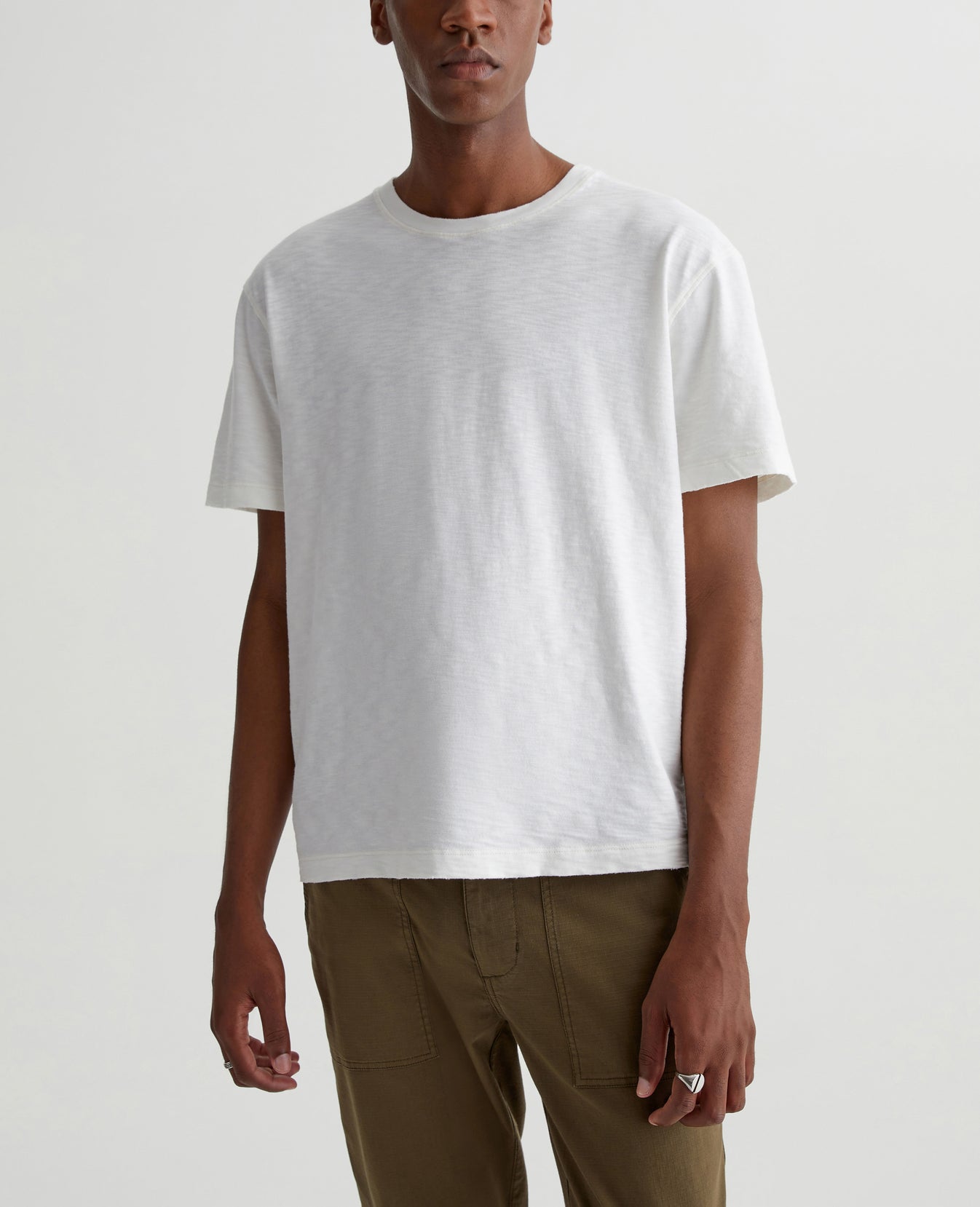 Wesley Crew 5 Years True White Mens Top Photo 1