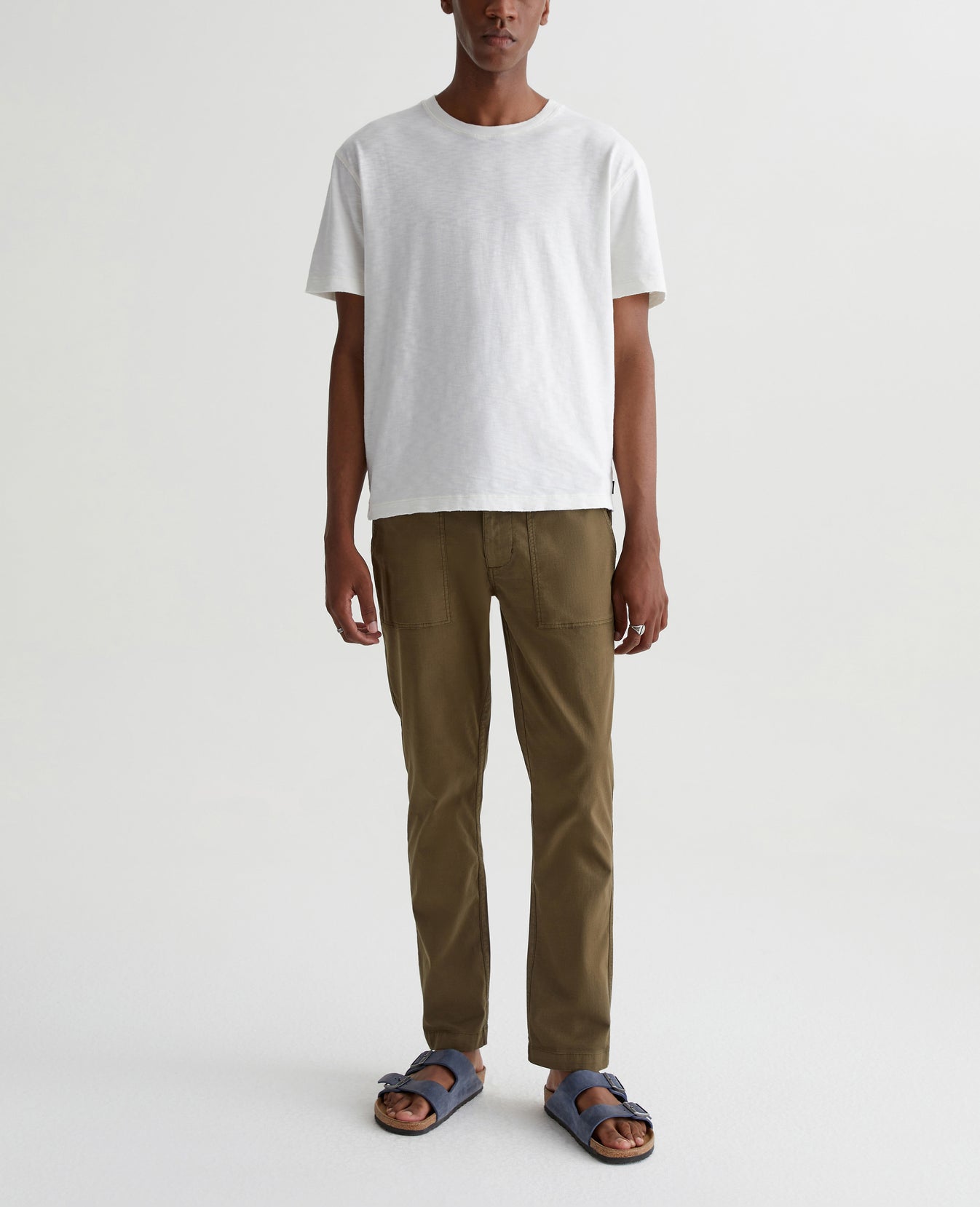 Wesley Crew 5 Years True White Mens Top Photo 2