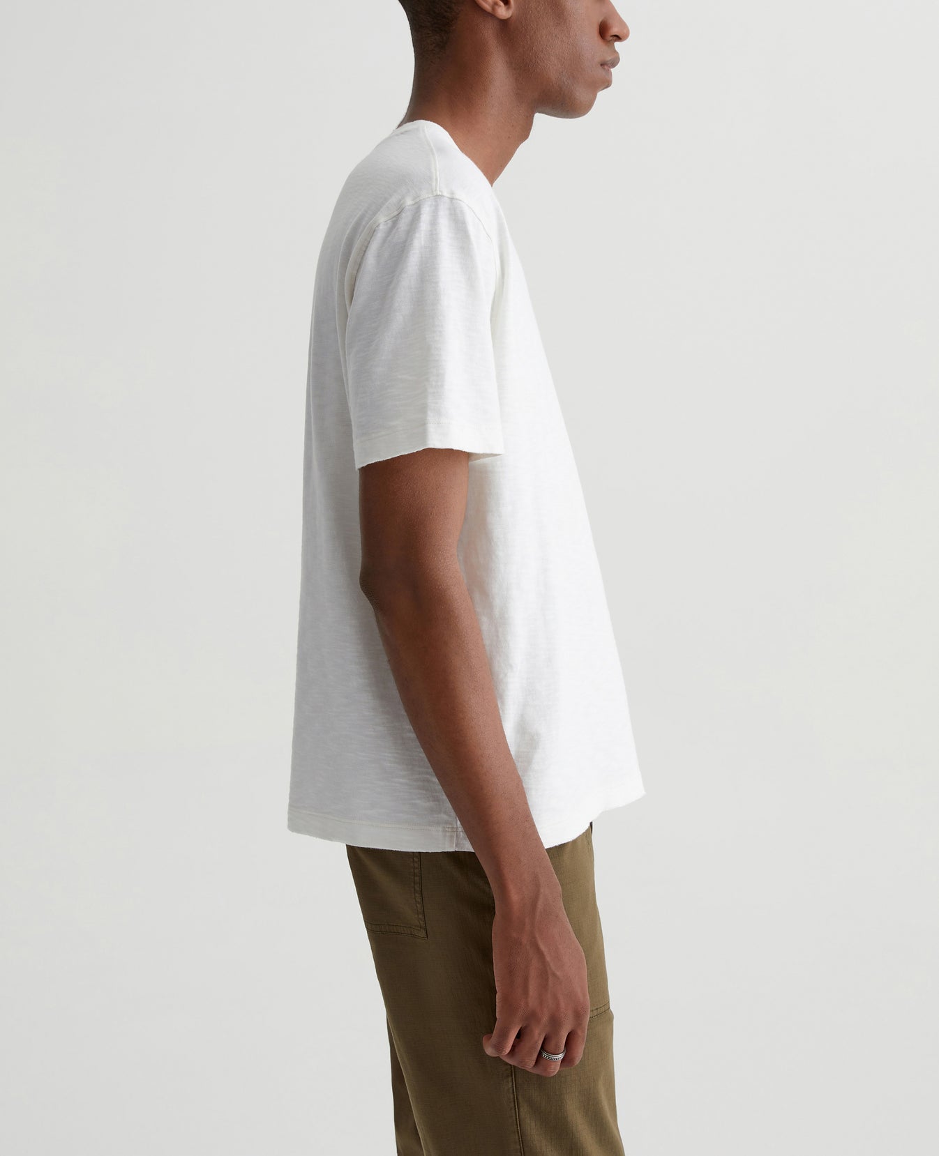 Wesley Crew 5 Years True White Mens Top Photo 4