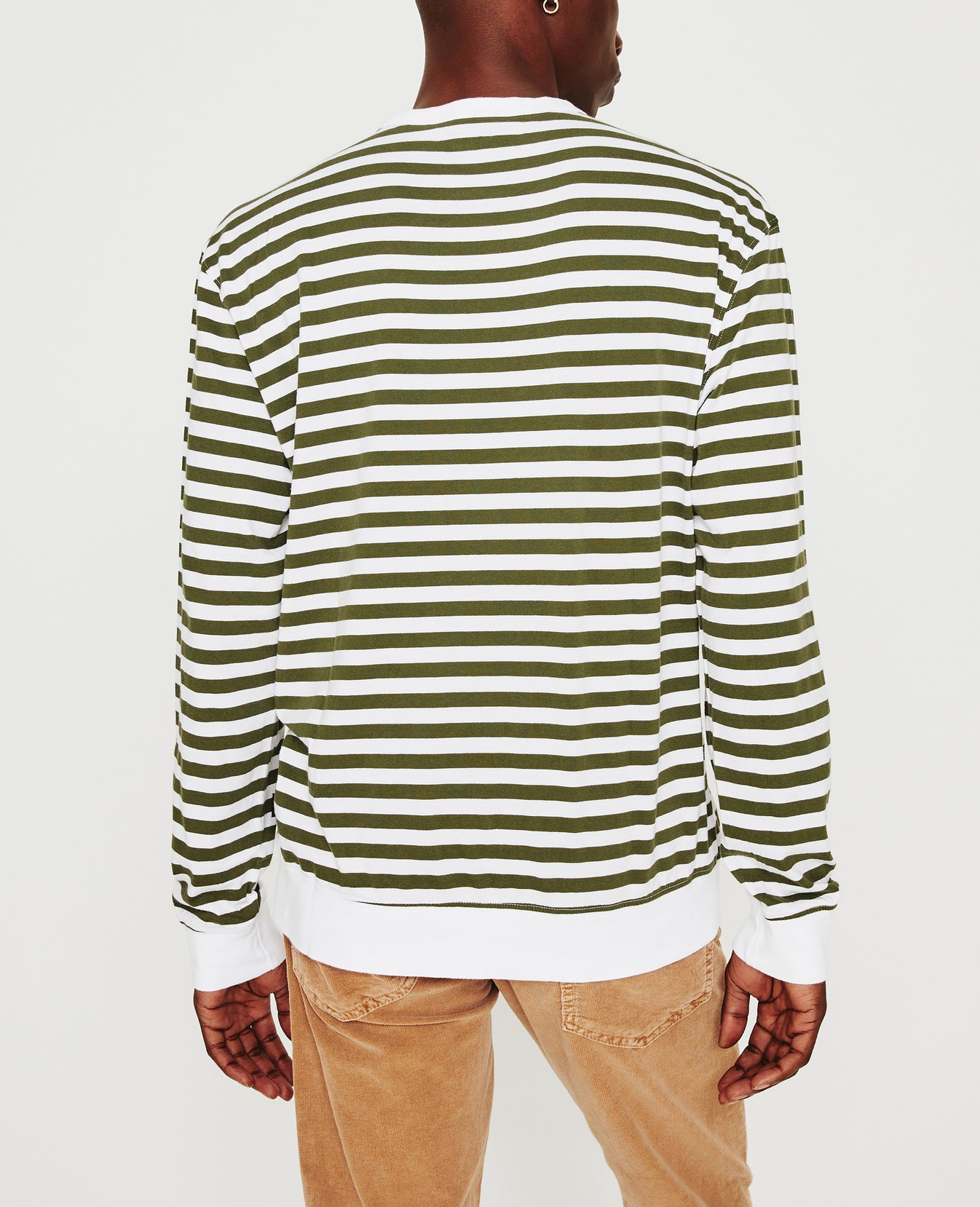 Wesley Pullover True White New Spruce Mens Top Photo 6