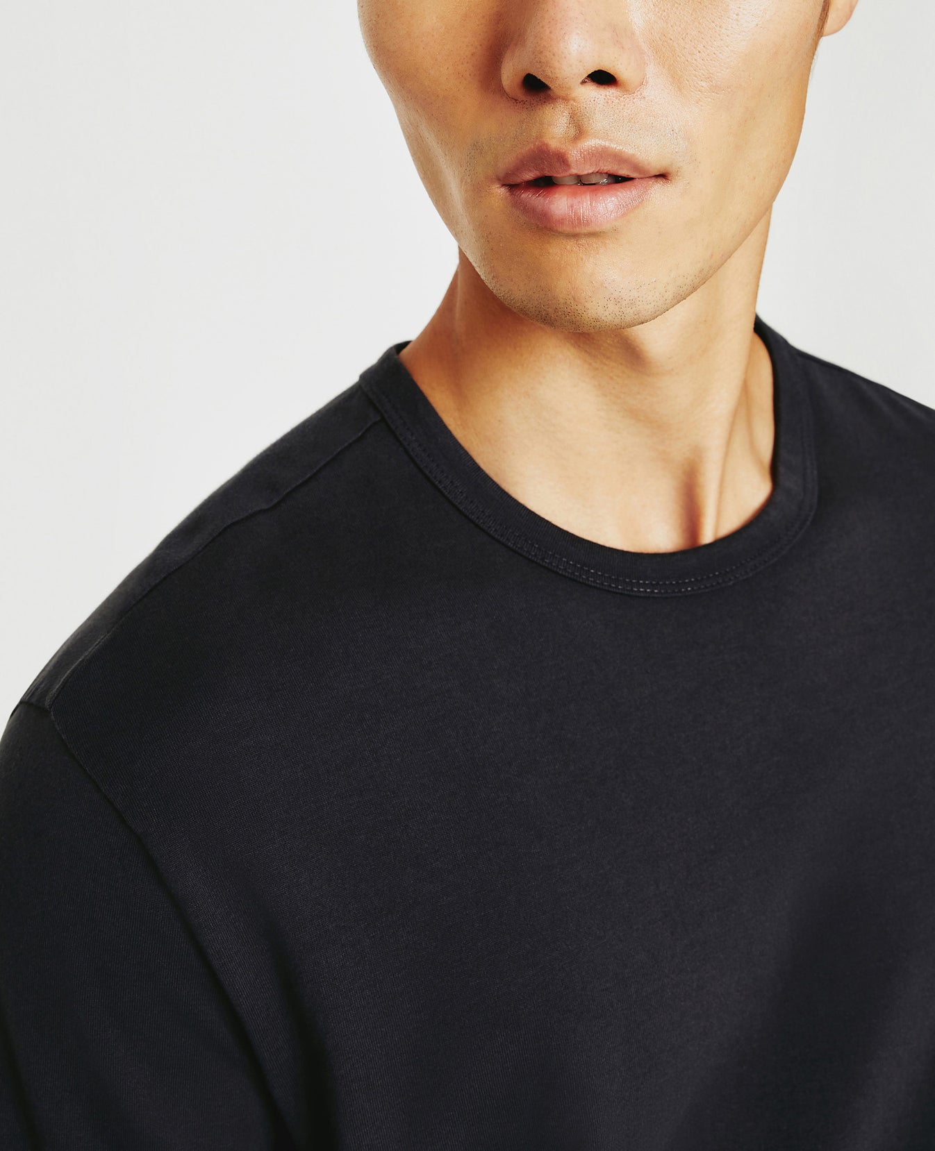 Wesley Pullover Ink Stone Relaxed Crew Neck Pullover Men Top Photo 5