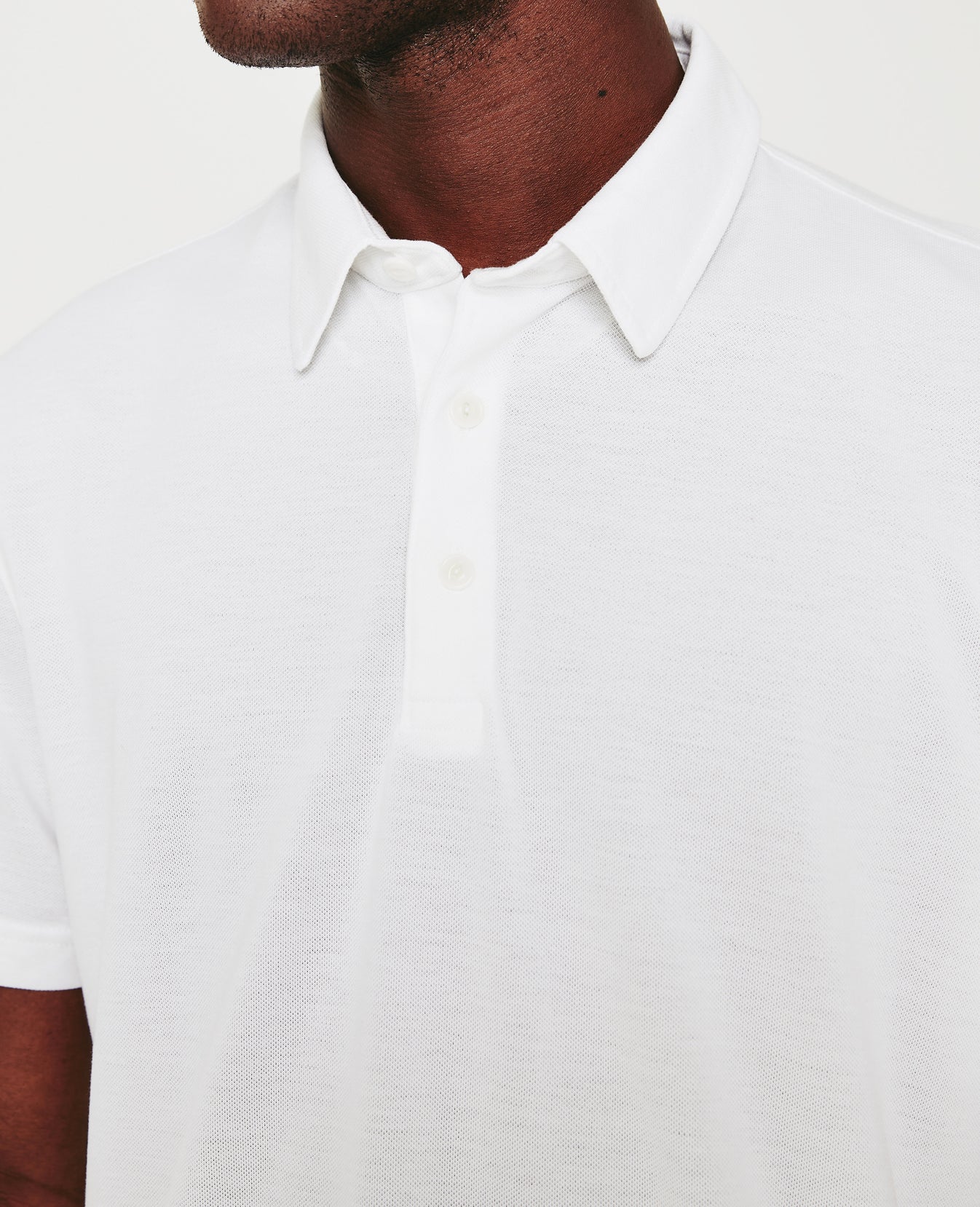 Bryce Polo True White mens Top Photo 3