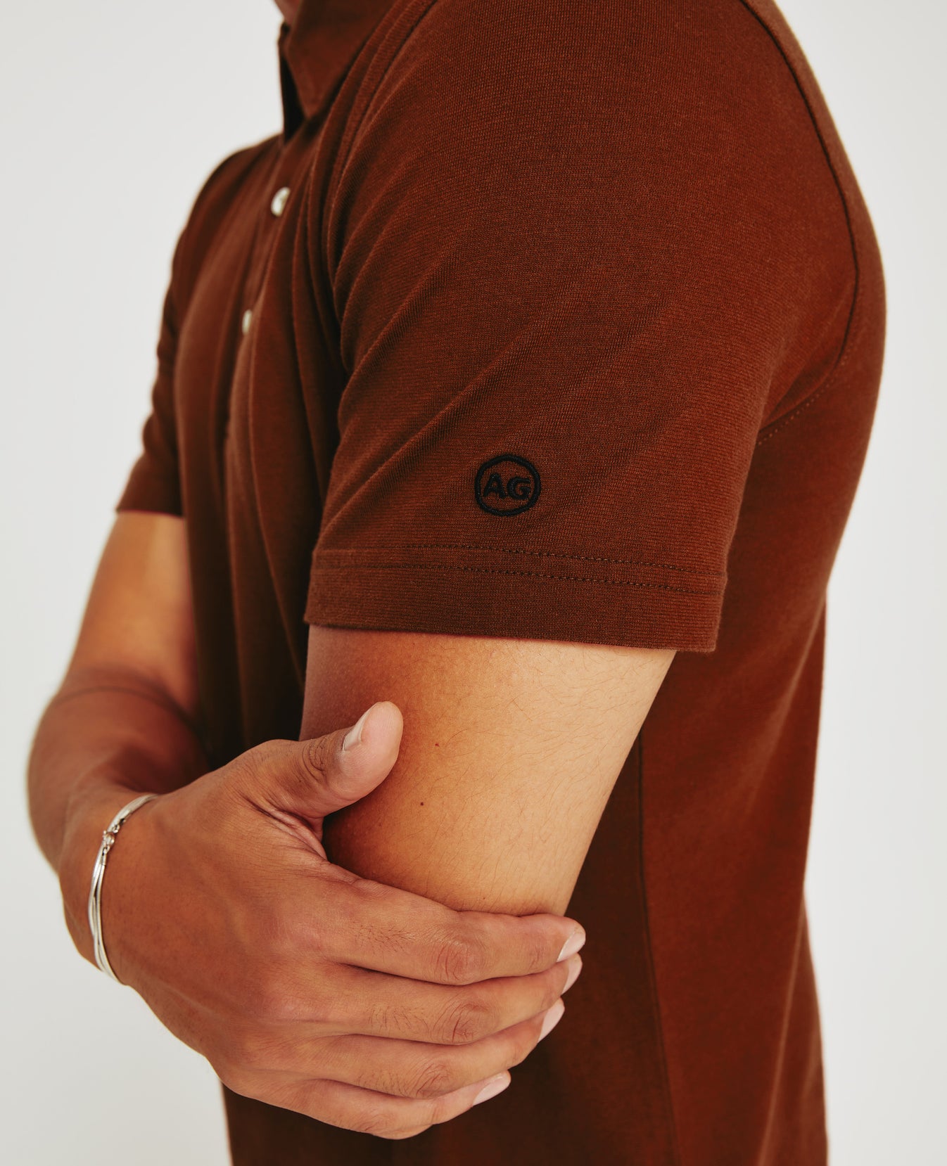 Bryce Polo Dark Sangria Mens Top Photo 2