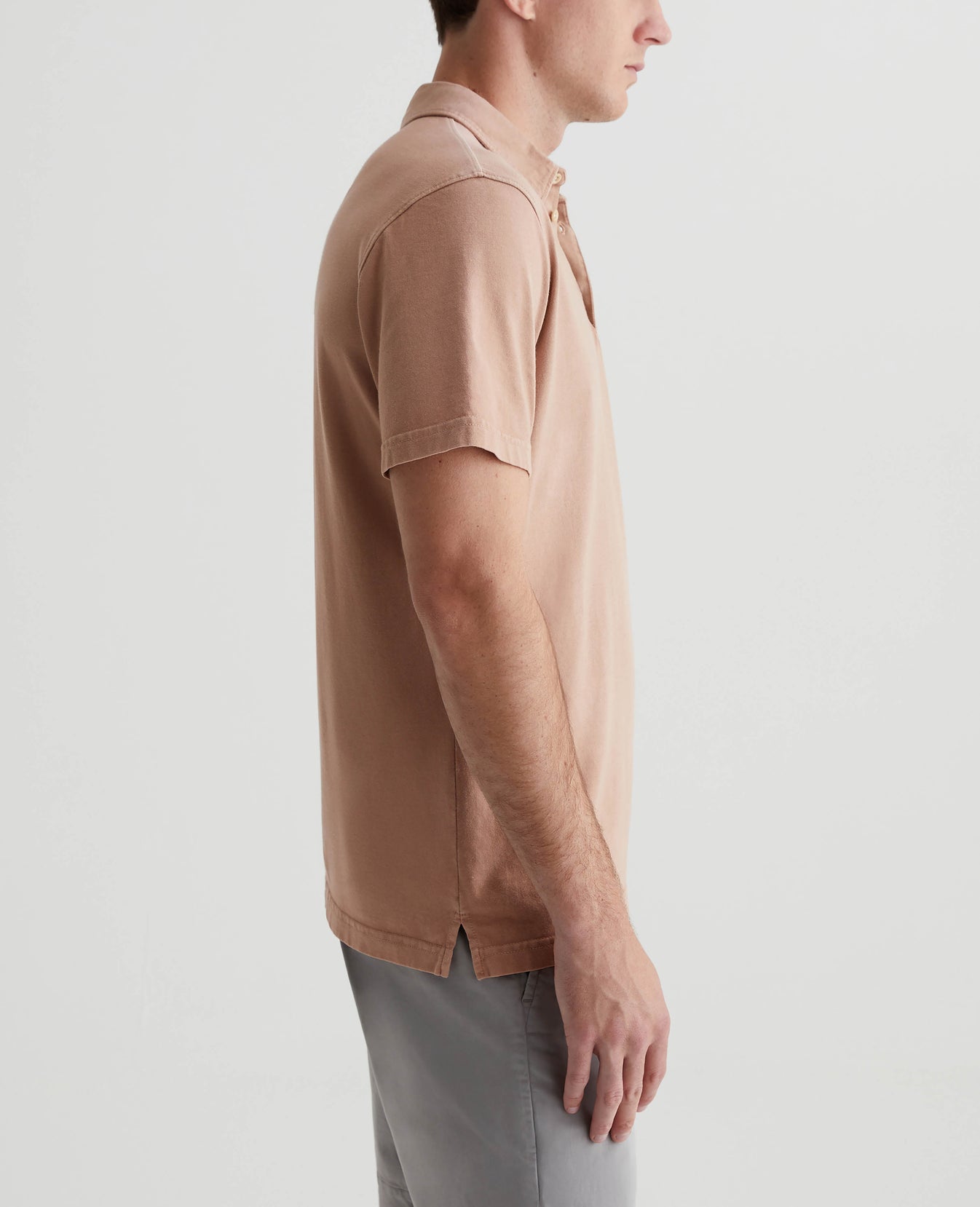 Bryce Polo Sulfur Sepia Sky Mens Top Photo 4