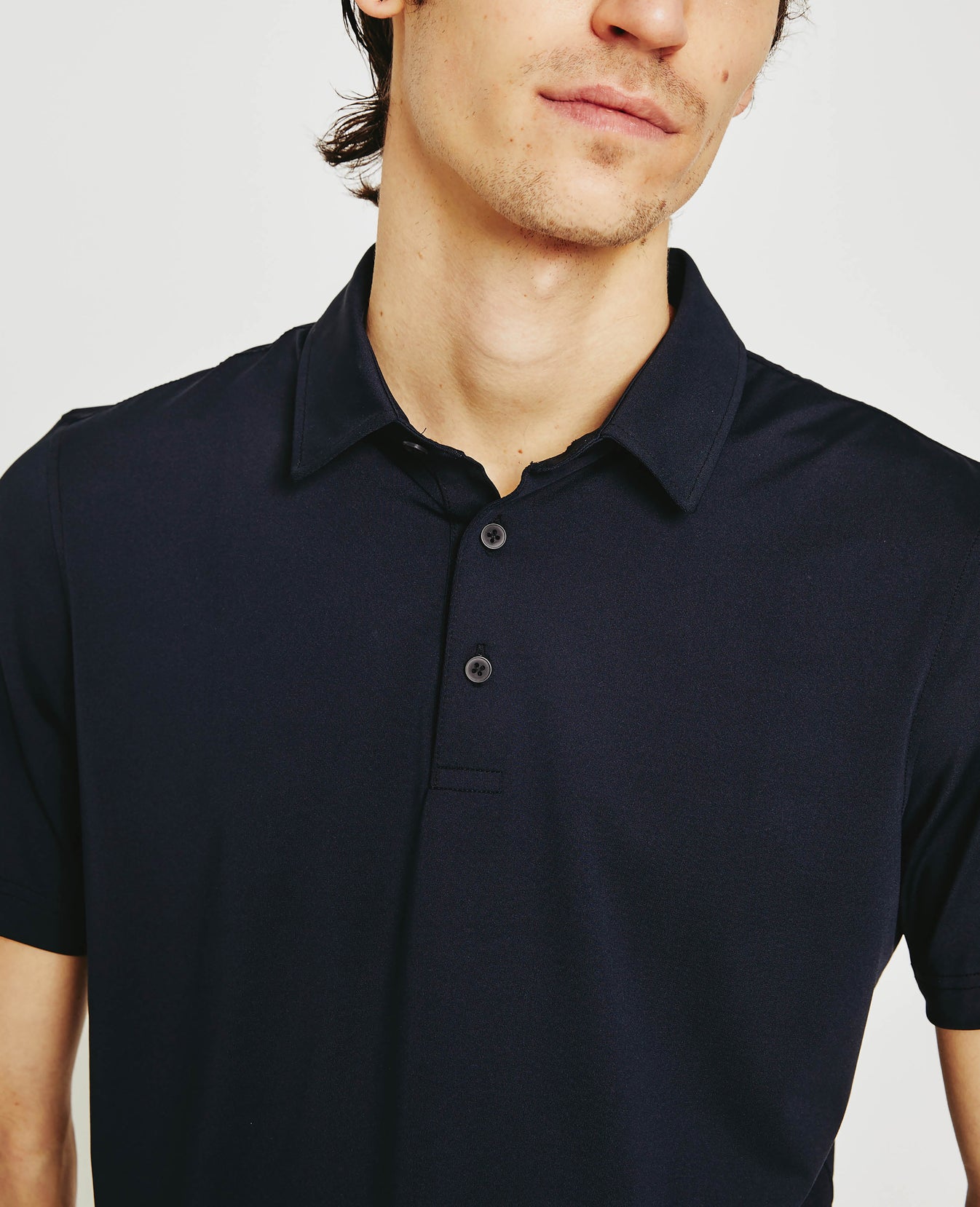 Bryce Polo True Black mens Top Photo 2