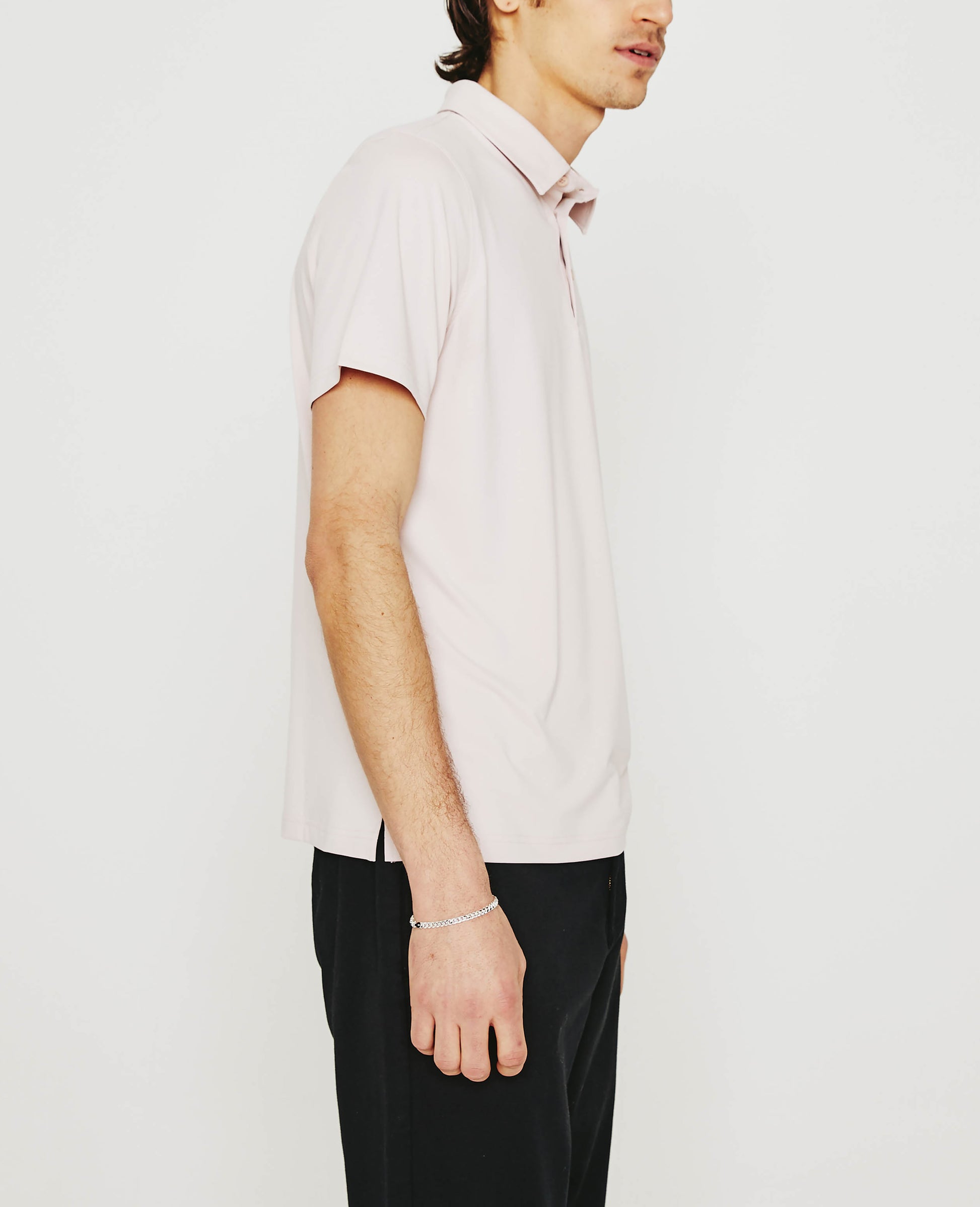 Bryce Polo Vintage Pink mens Top Photo 4