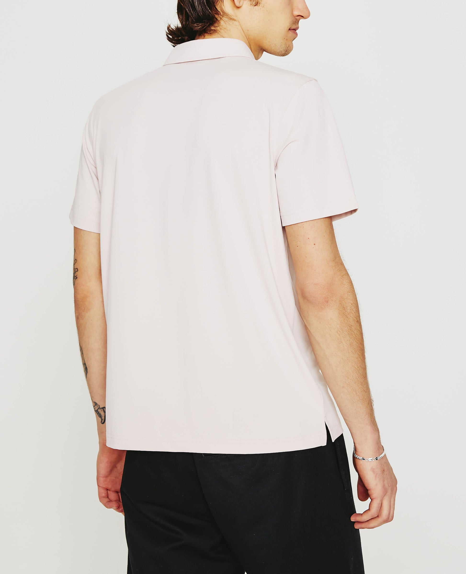 Bryce Polo Vintage Pink mens Top Photo 6