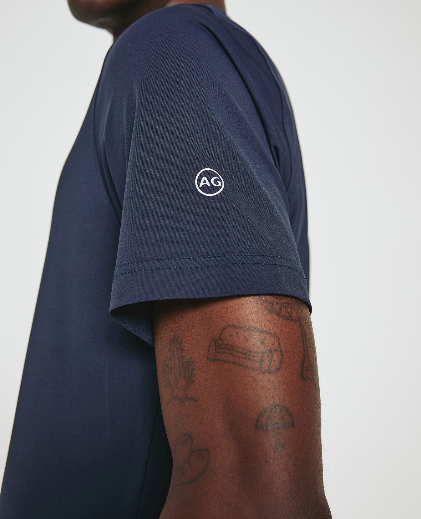 Bryce Polo Deep Navy Mens Top Photo 5