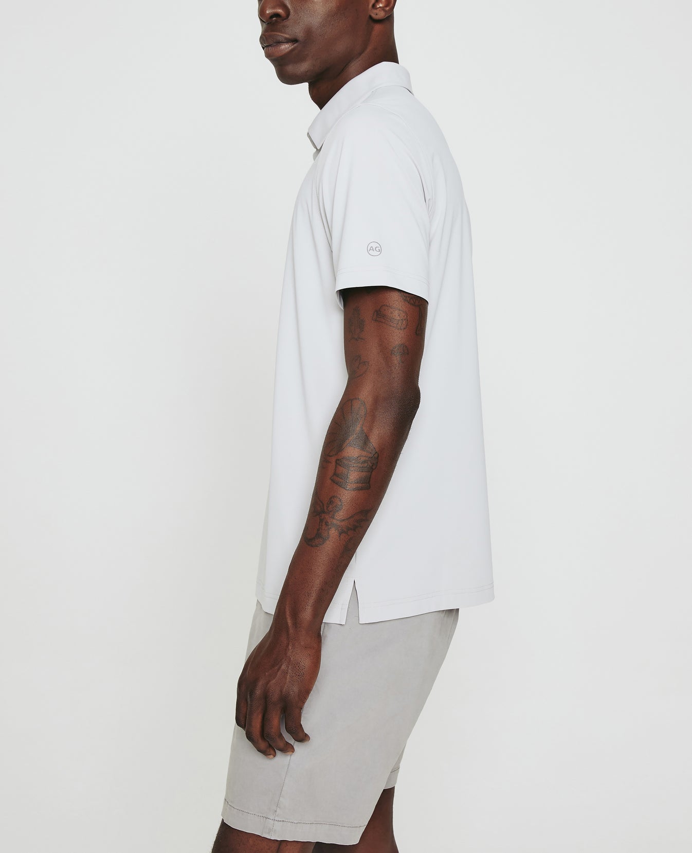 Bryce Polo Fade To Graye Mens Top Photo 4