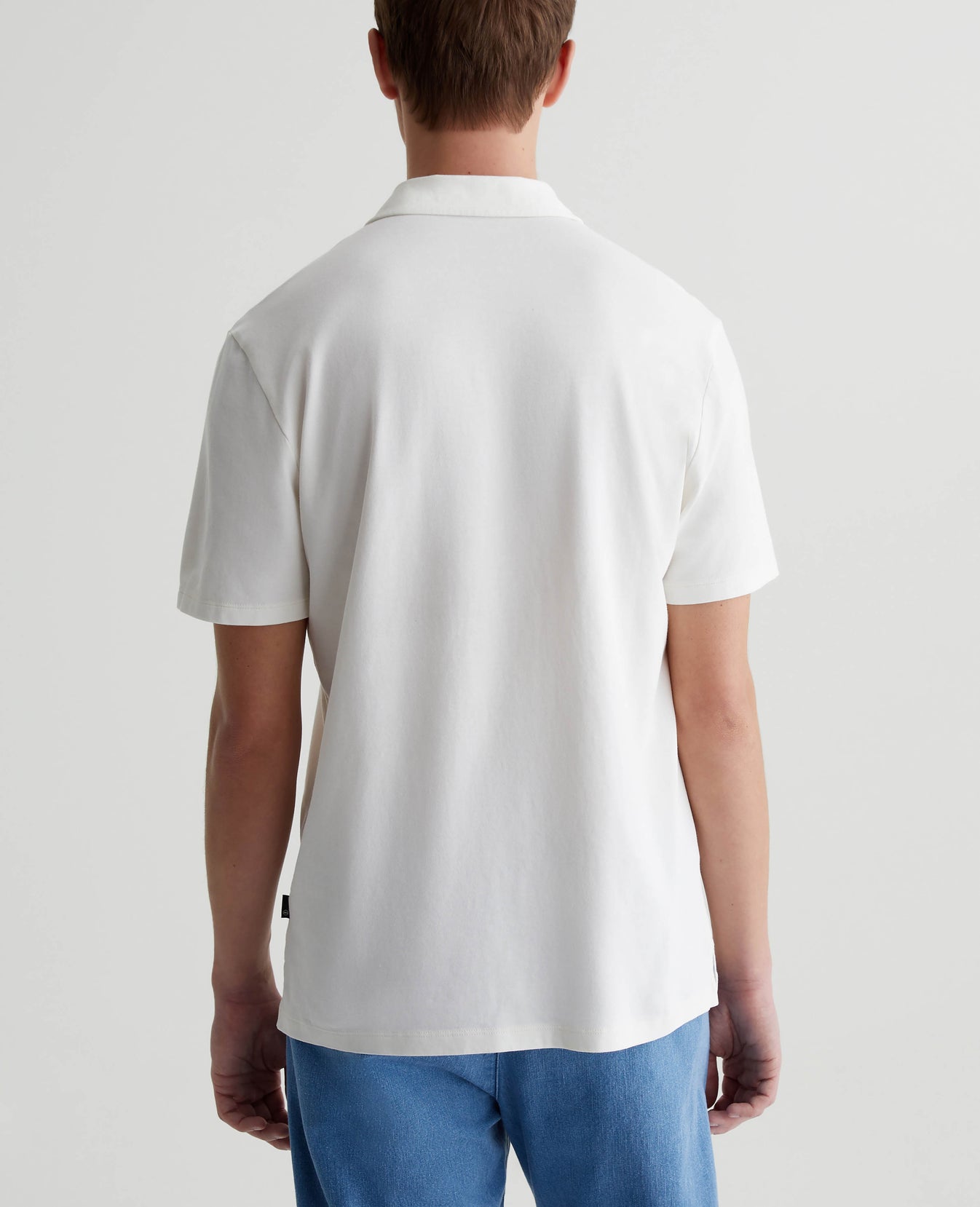 Bryce Johnny Collar Pearl White Mens Top Photo 6