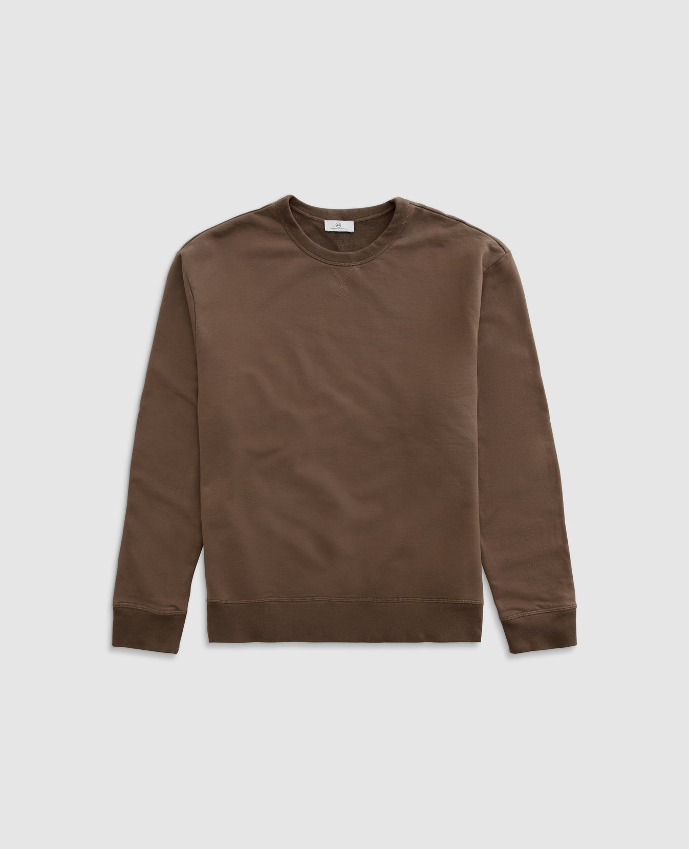 Arc Split Hem Sweatshirt Wild Truffle Mens Top Photo 4