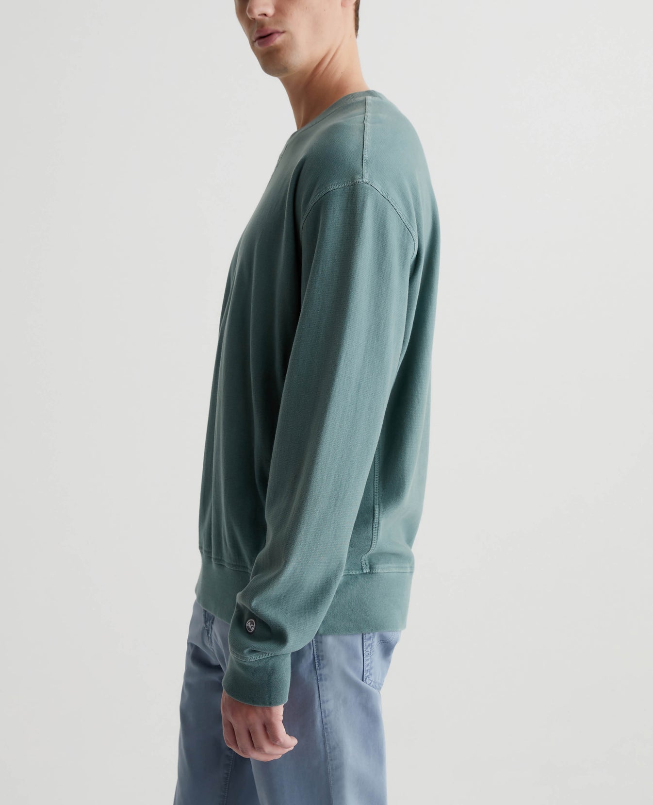 Arc Panelled Sweatshirt Sulfur Thorn Field Mens Top Photo 2