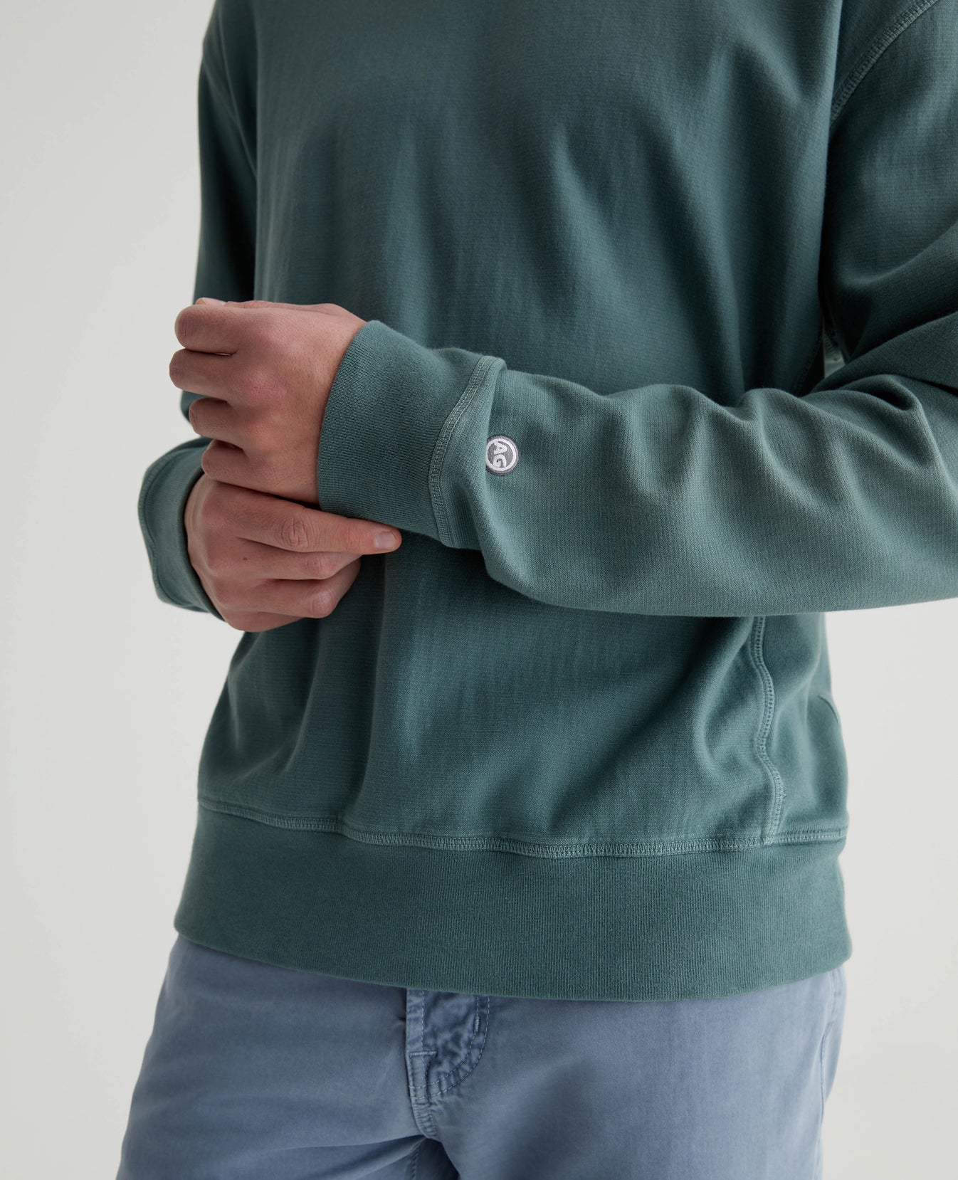 Arc Panelled Sweatshirt Sulfur Thorn Field Mens Top Photo 3