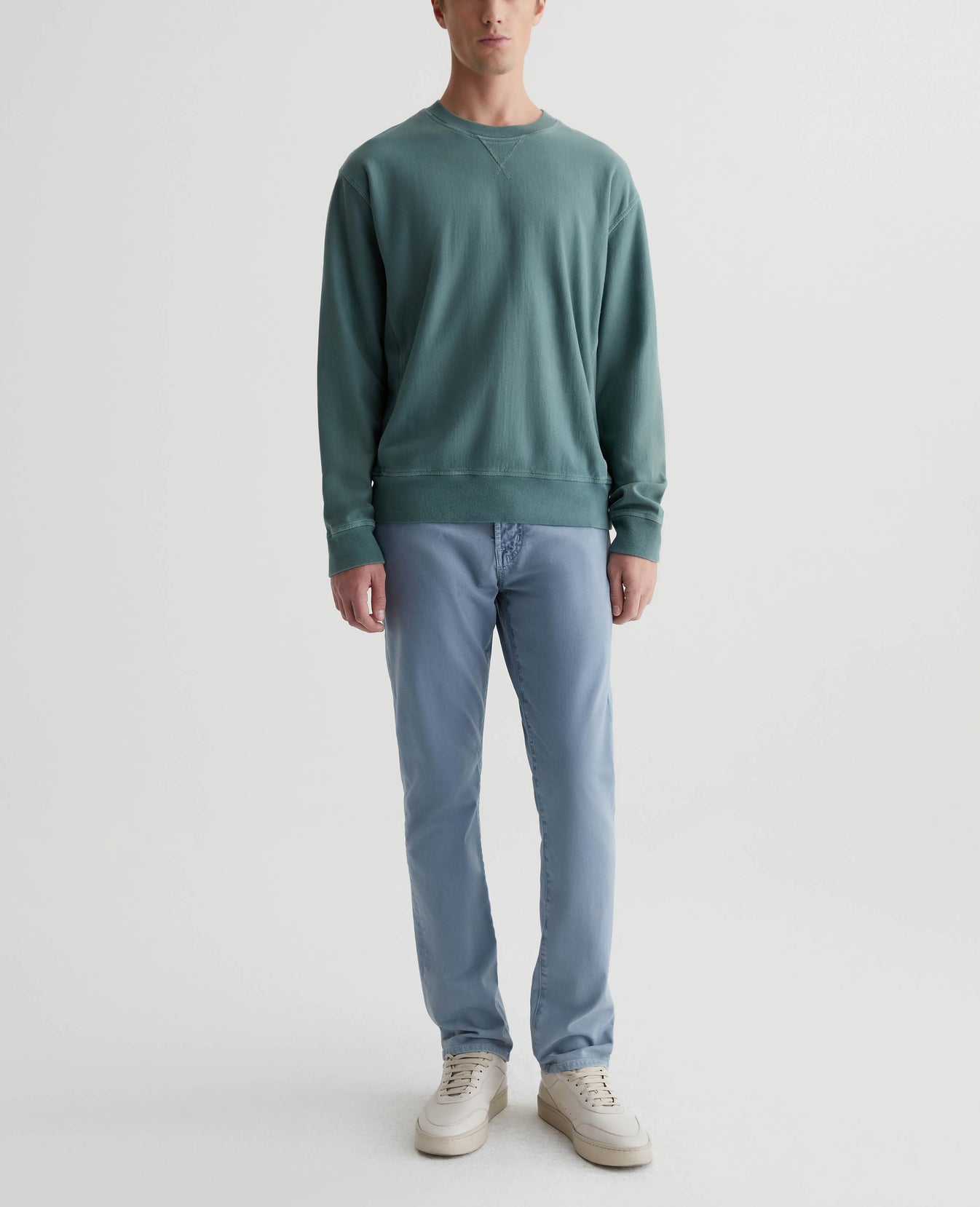 Arc Panelled Sweatshirt Sulfur Thorn Field Mens Top Photo 4