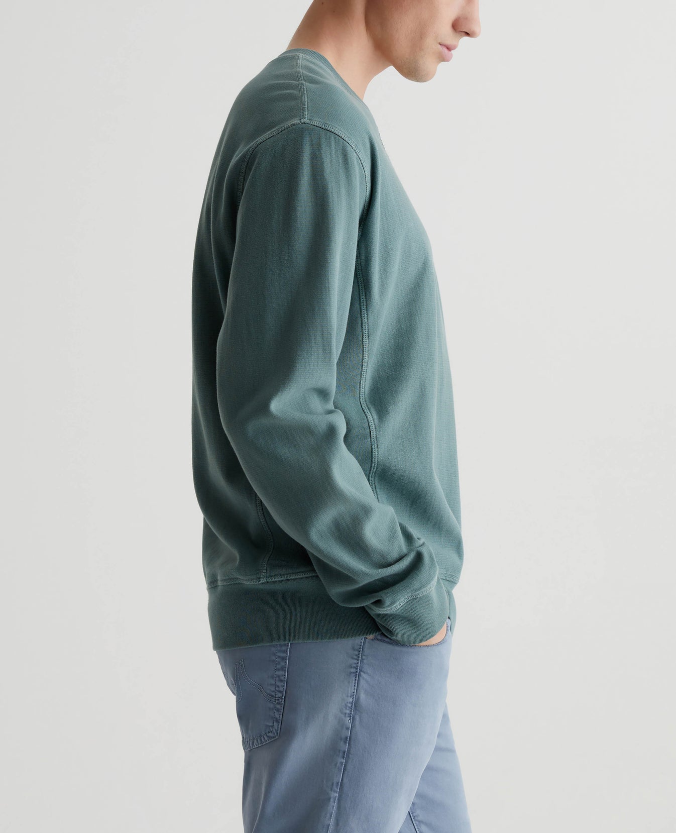 Arc Panelled Sweatshirt Sulfur Thorn Field Mens Top Photo 5