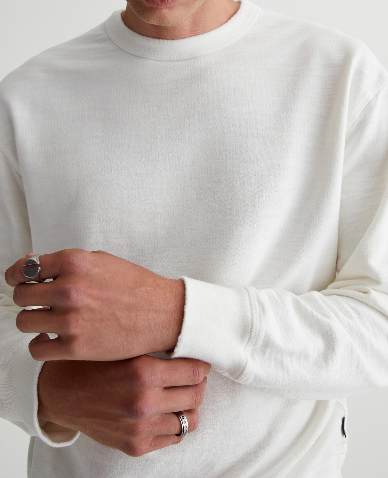 Arc Crew 5 Years True White Mens Top Photo 3