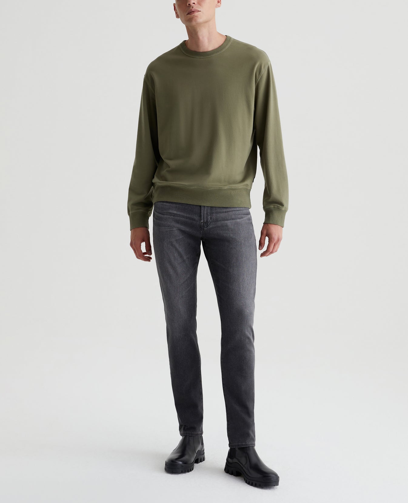 Arc Crew Serene Sage Mens Top Photo 2