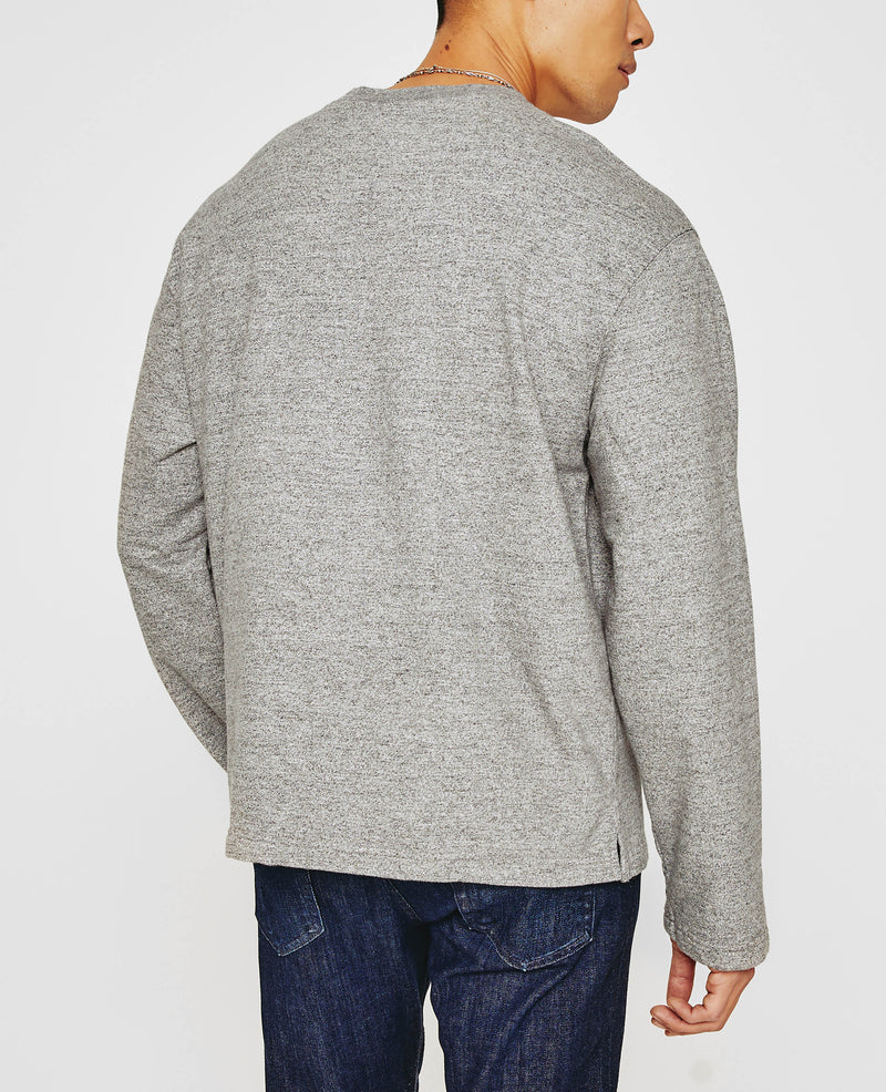 Mens Liam Crew Heather Grey at AG Jeans Outlet Official Store