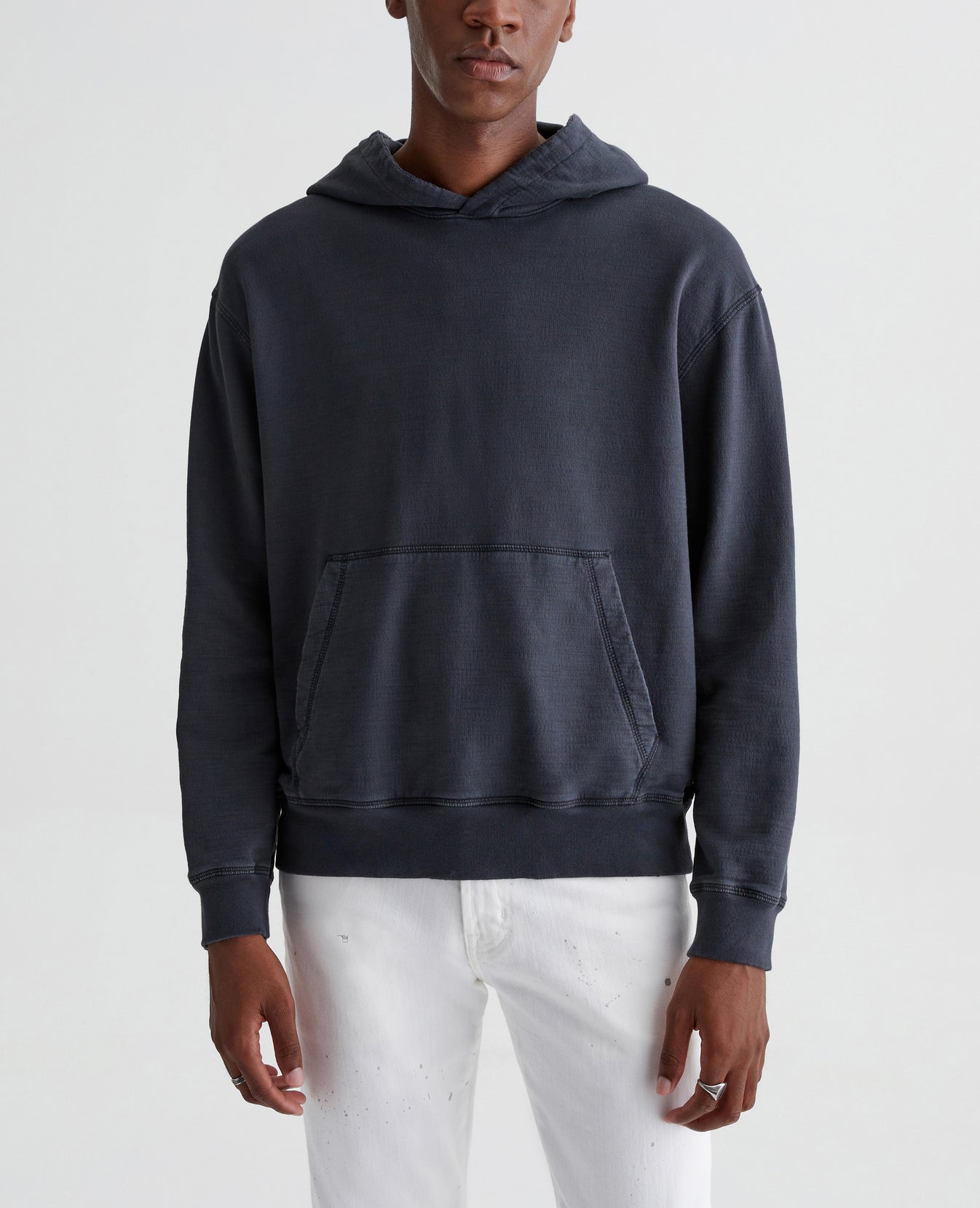 Arc Hoodie 5 Years True Black Mens Top Photo 1