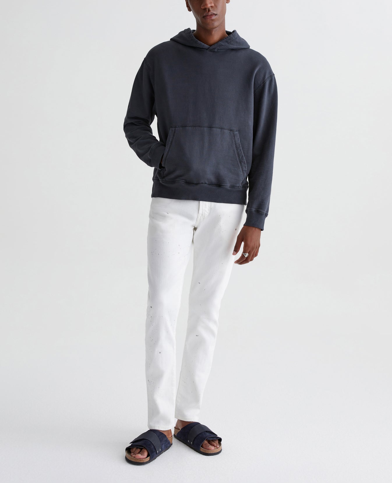 Arc Hoodie 5 Years True Black Mens Top Photo 2