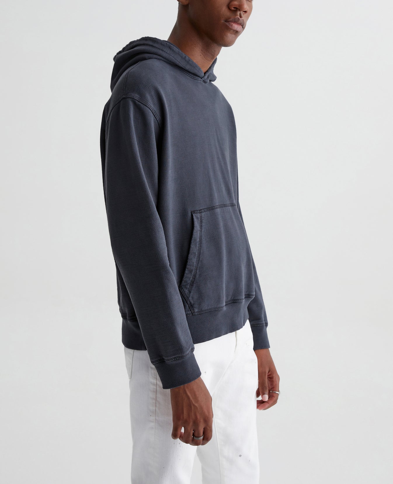 Arc Hoodie 5 Years True Black Mens Top Photo 4