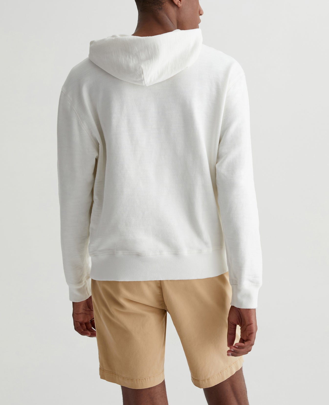 Arc Hoodie 5 Years True White Mens Top Photo 6