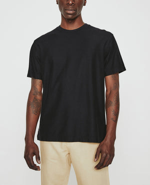 Wesley Crew True Black Mens Top Photo 1