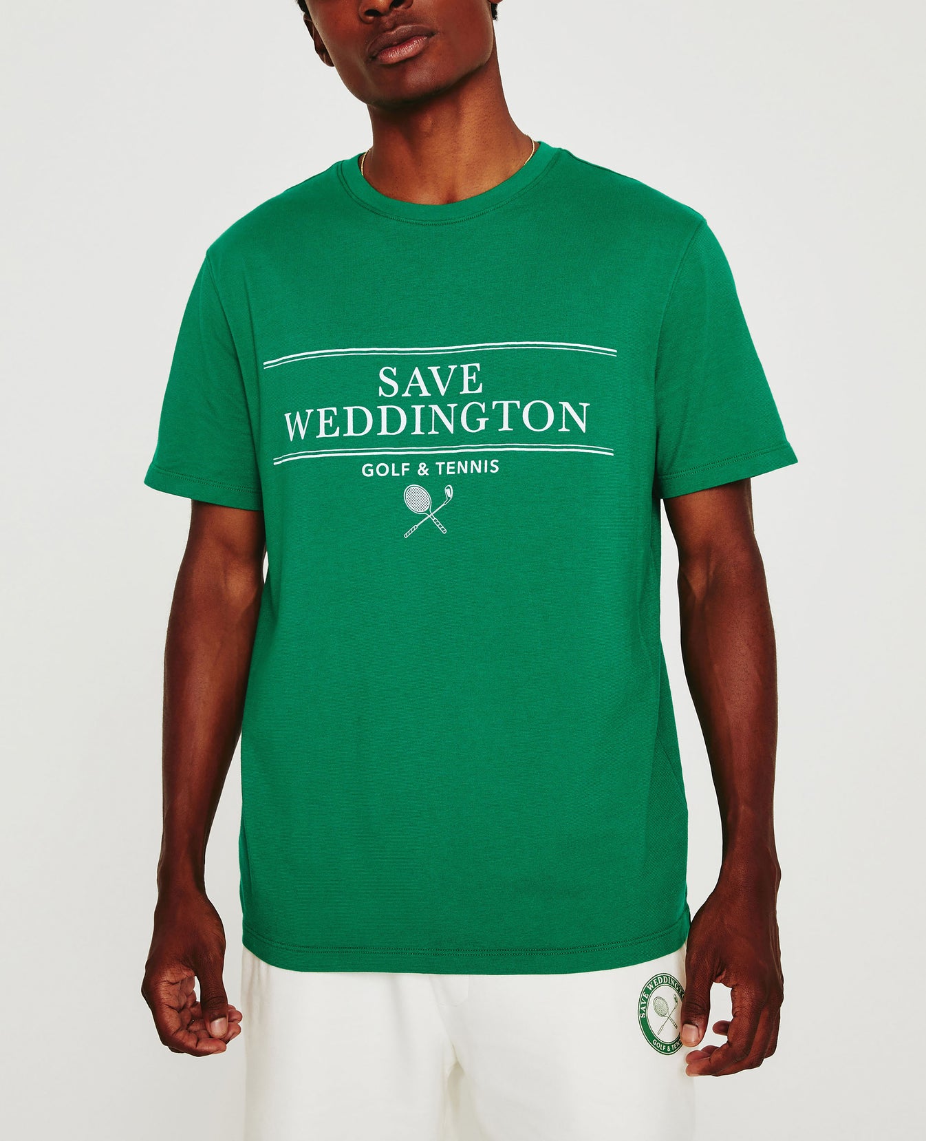 Weddington Crew Save Weddington Turf Green Mens Top Photo 1