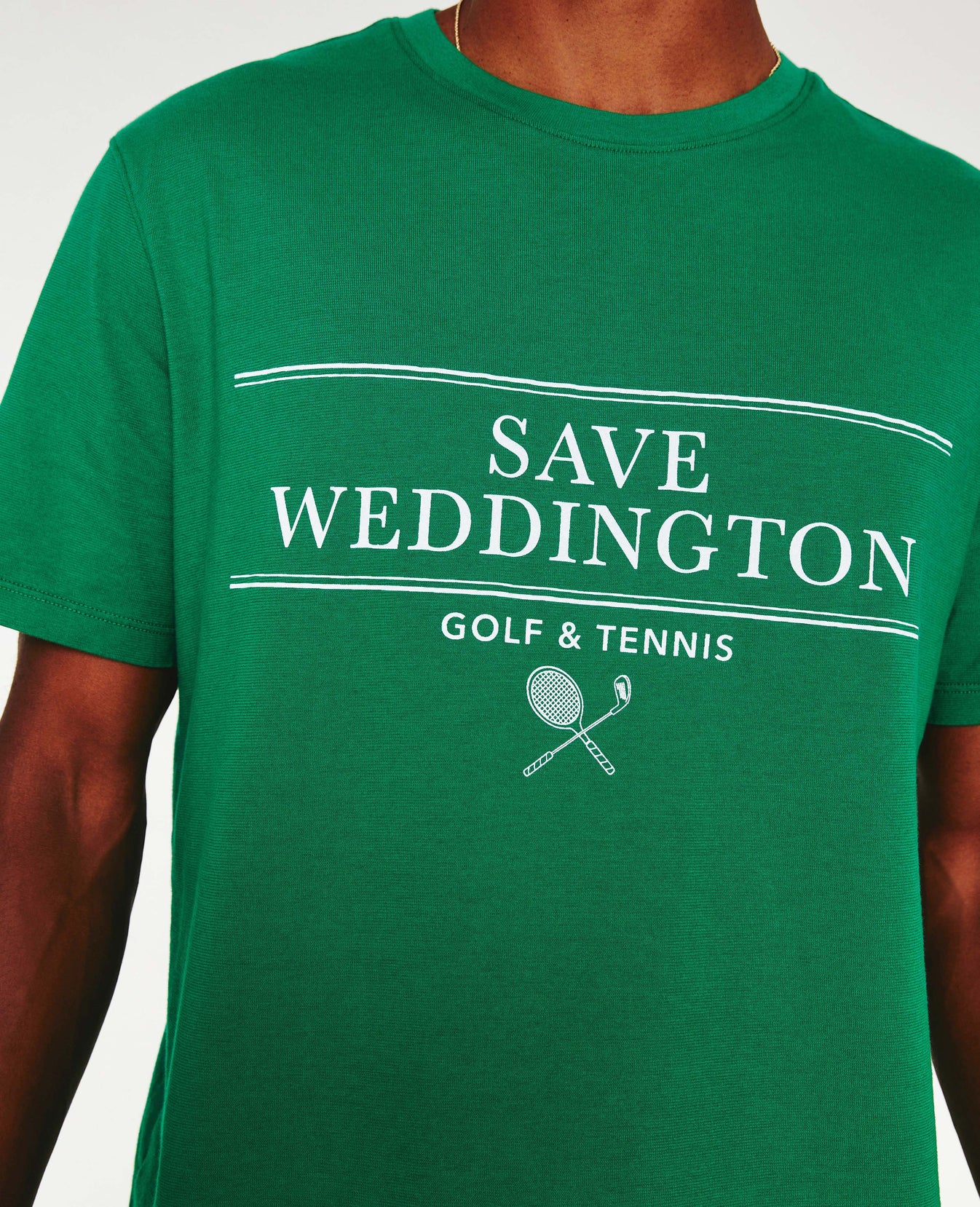 Weddington Crew Save Weddington Turf Green Mens Top Photo 6