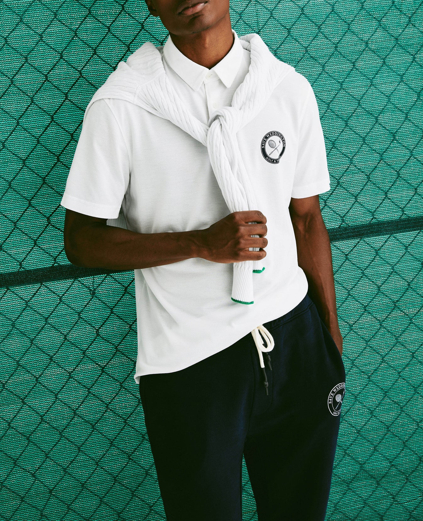 Weddington Polo Weddington Crest Match White Mens Top Photo 7